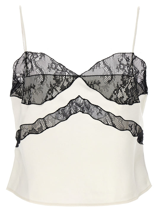 Bicolor Polyester Blouse