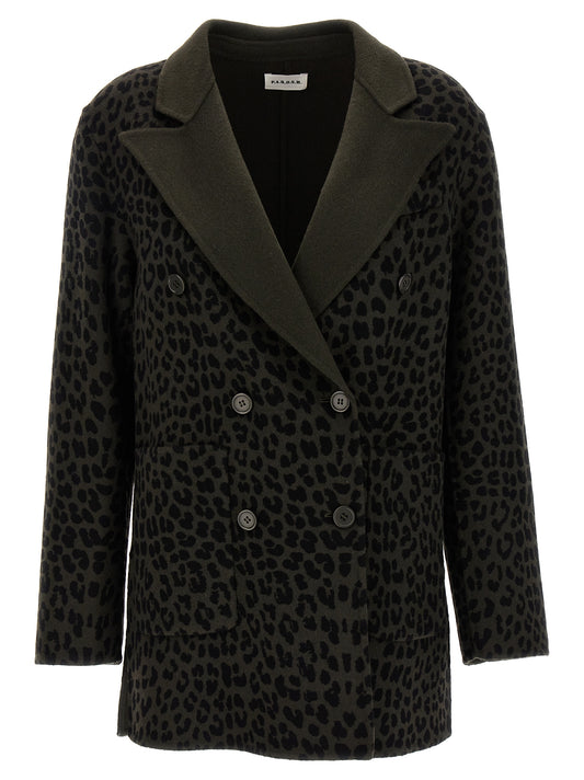 Bicolor Wool Blazer