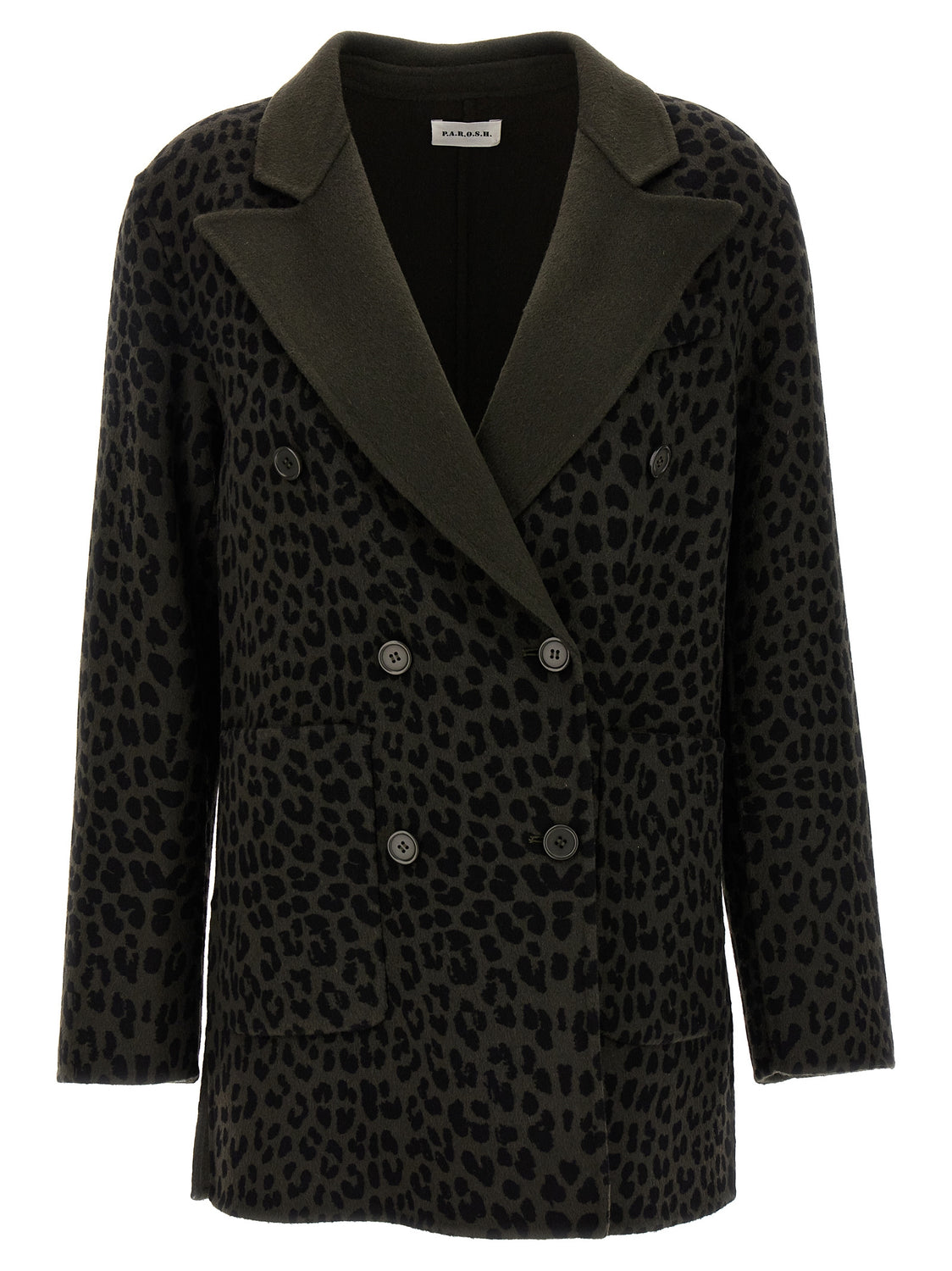 Bicolor Wool Blazer