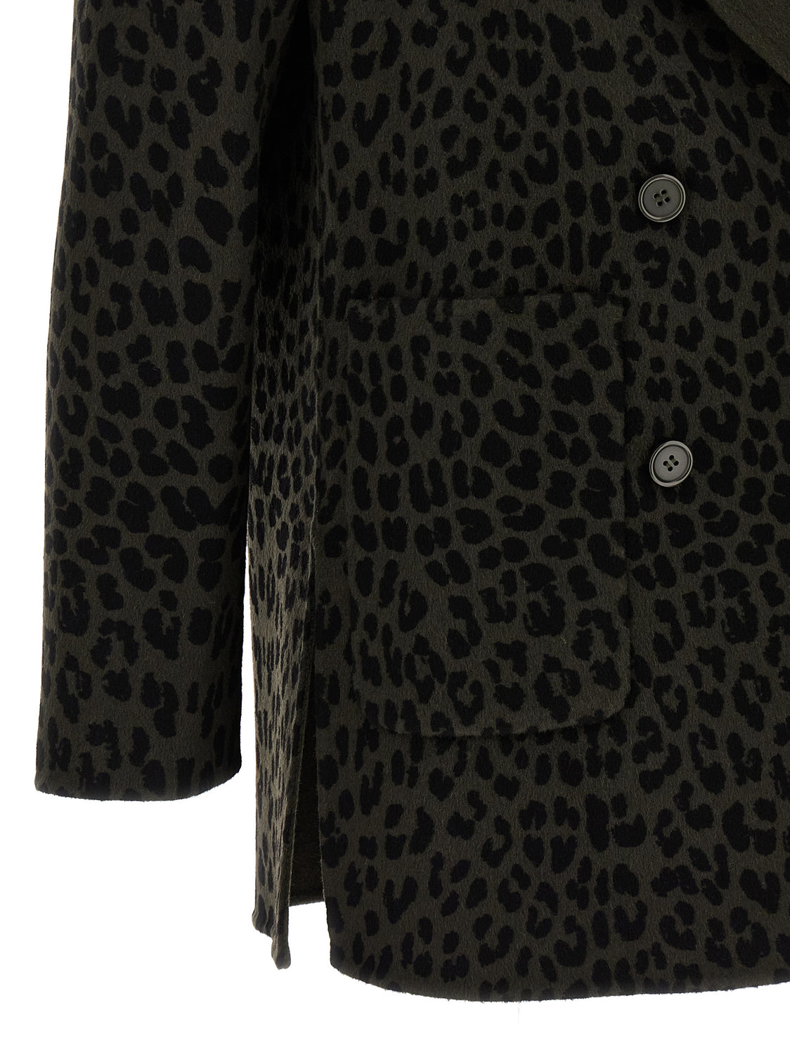 Bicolor Wool Blazer
