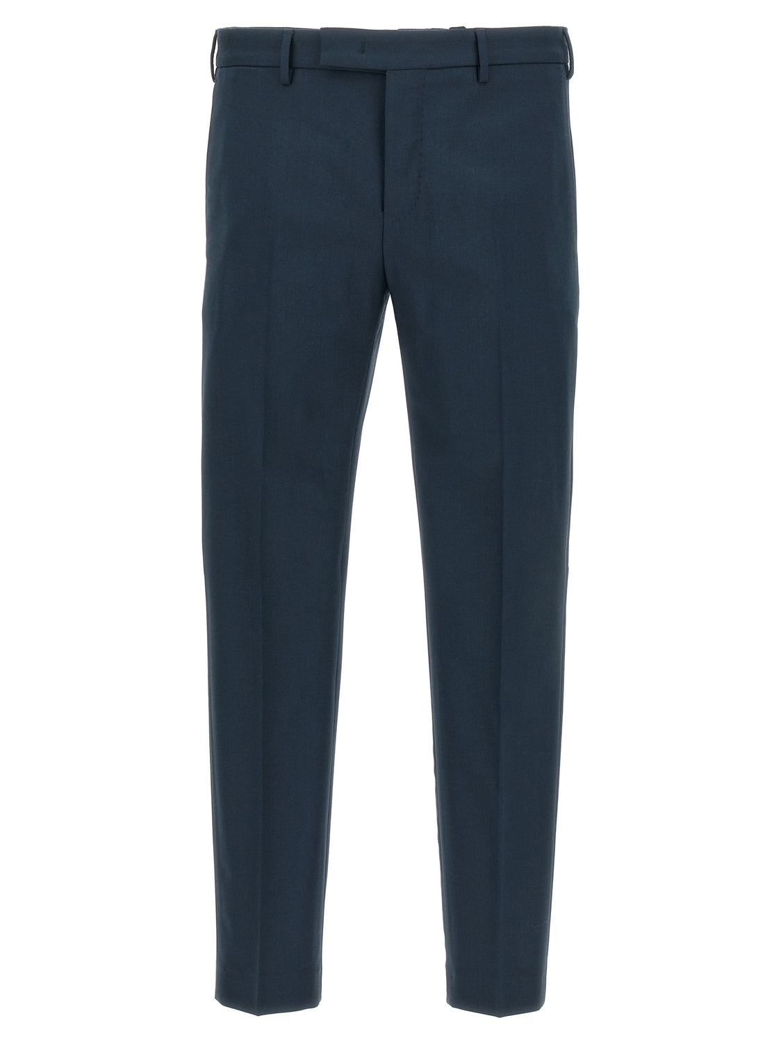 Blue Virgin Wool Dress Pants