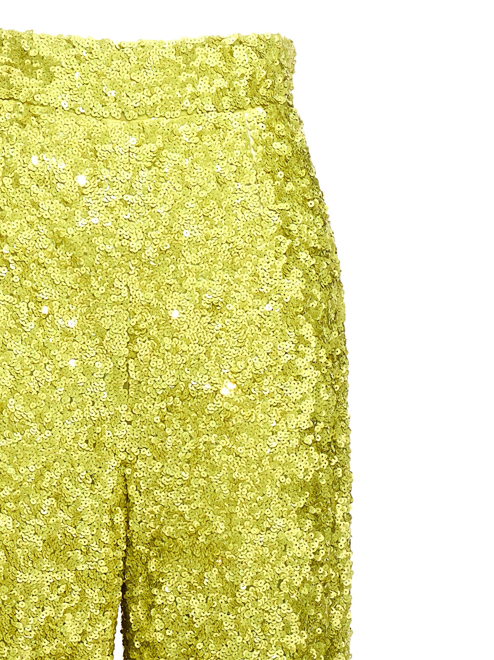 Bicolor Polyamide Flared Pants