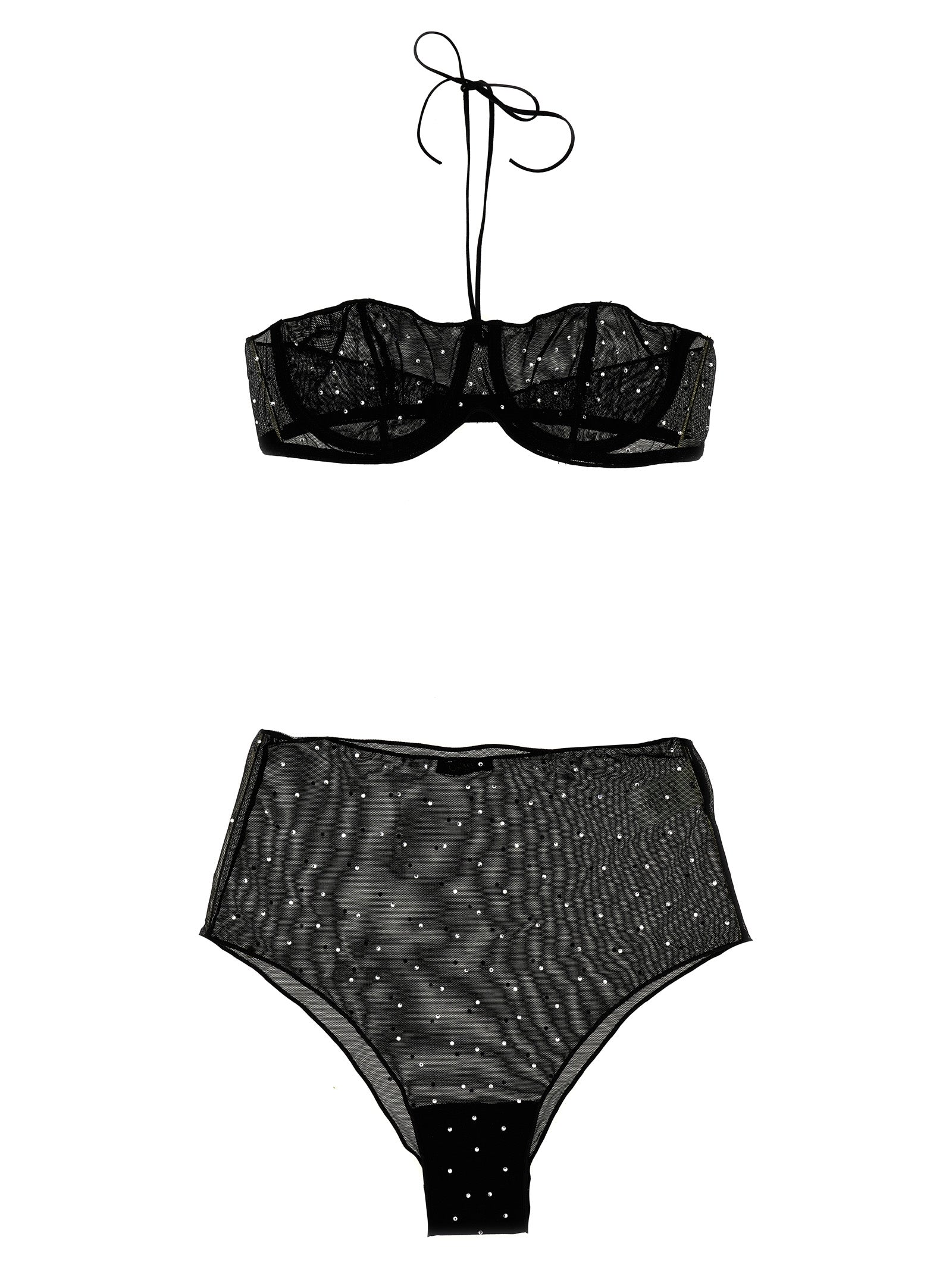 Black Polyamide Lingerie