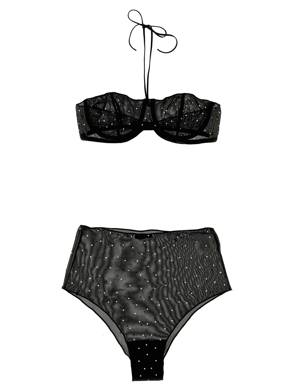 Black Polyamide Lingerie