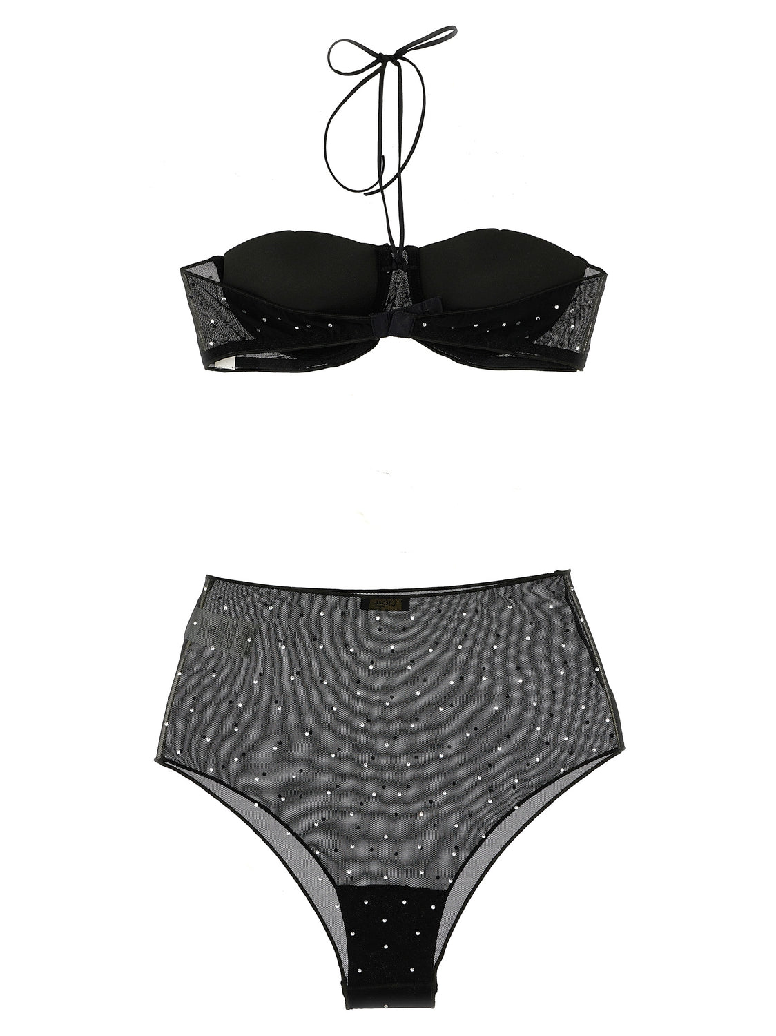 Black Polyamide Lingerie