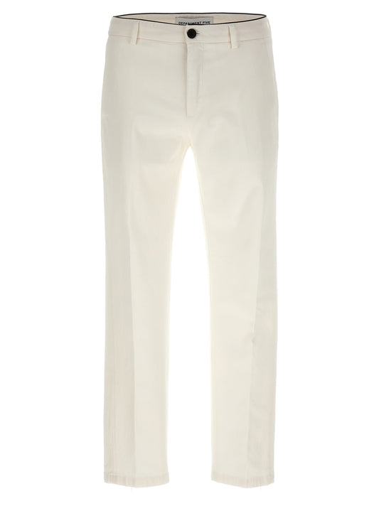 White Cotton Pants
