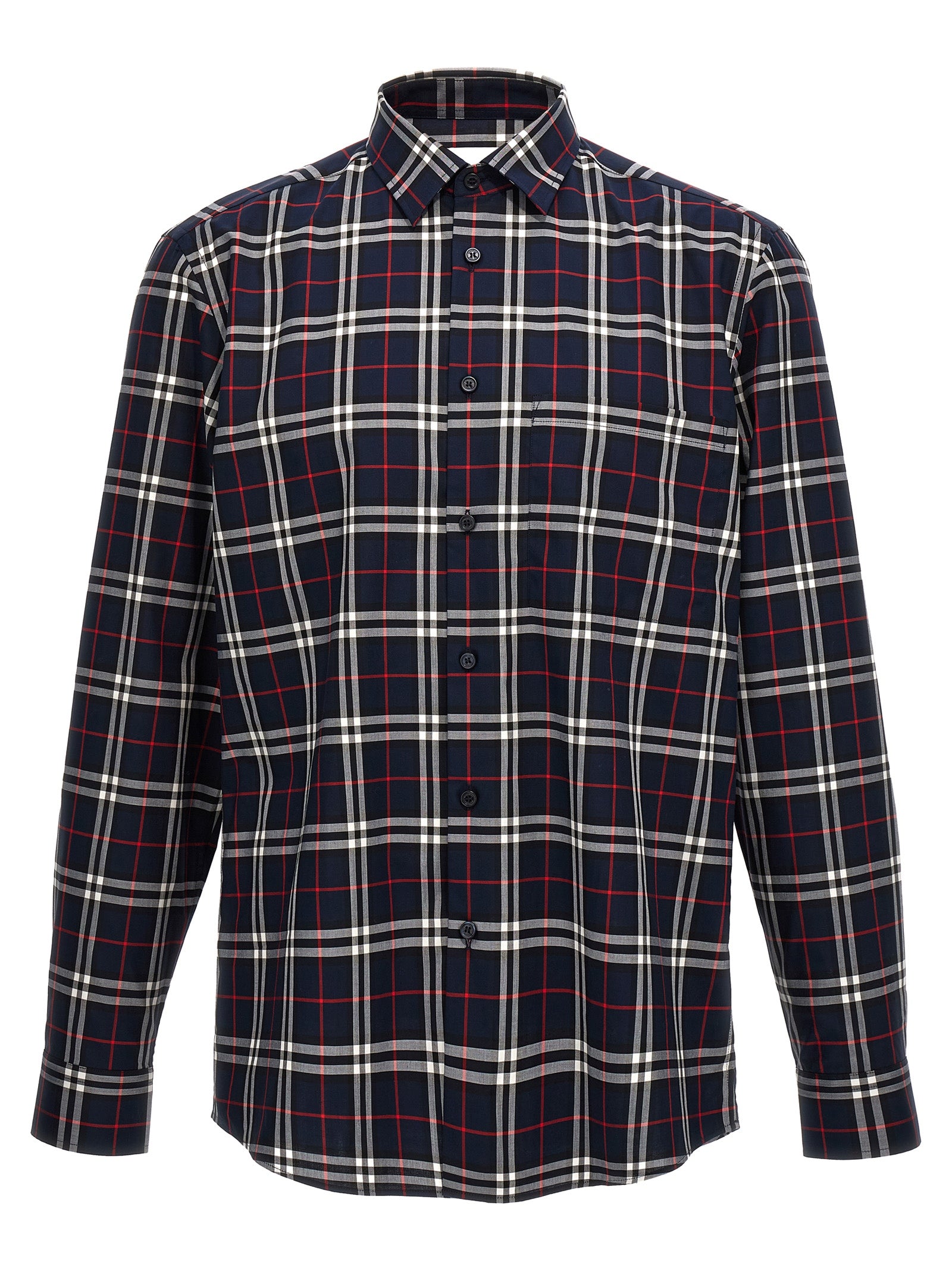 Blue Cotton Blouse