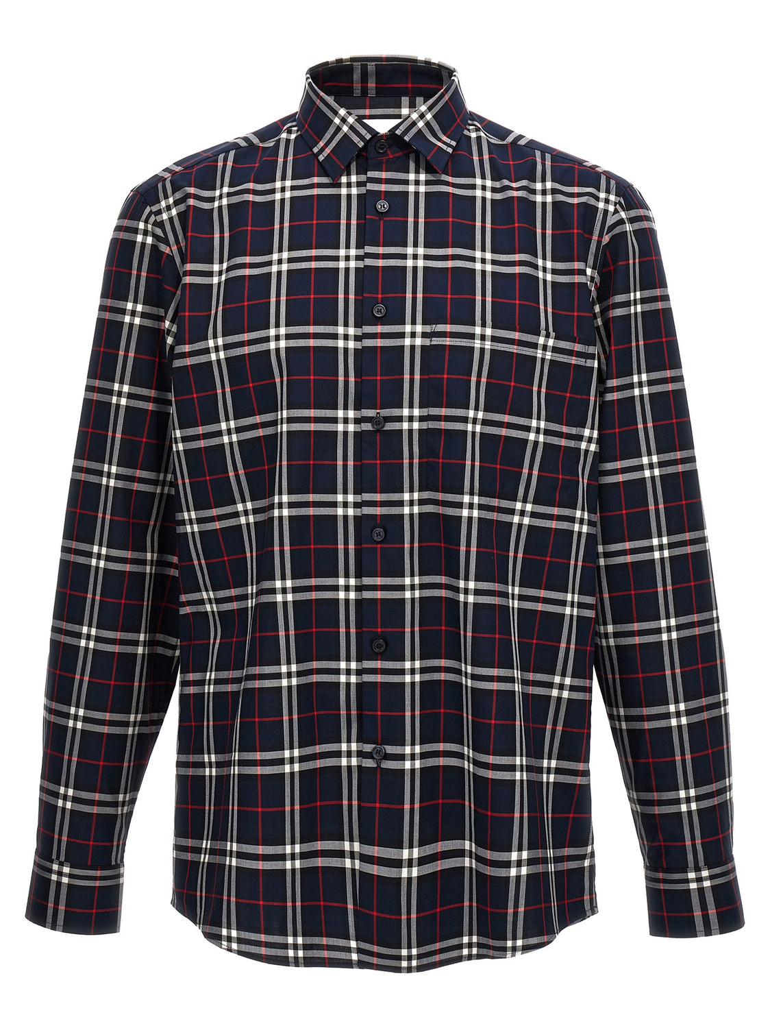 Blue Cotton Blouse