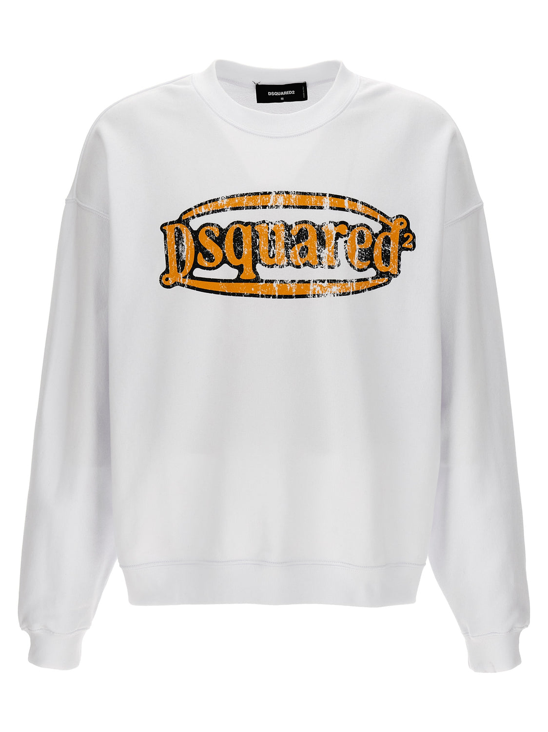 White Cotton Sweatshirt