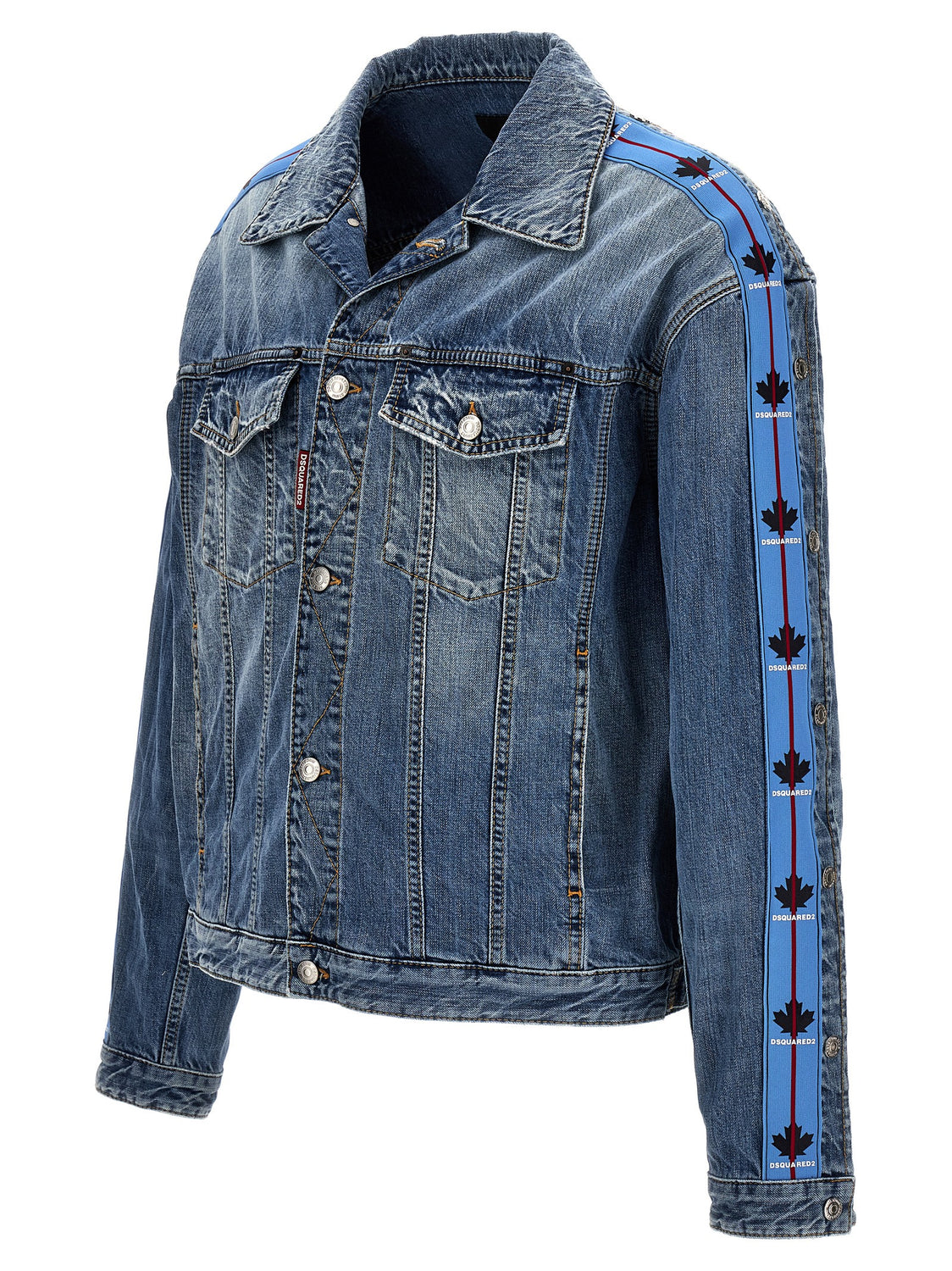 Blue Cotton Denim Jacket