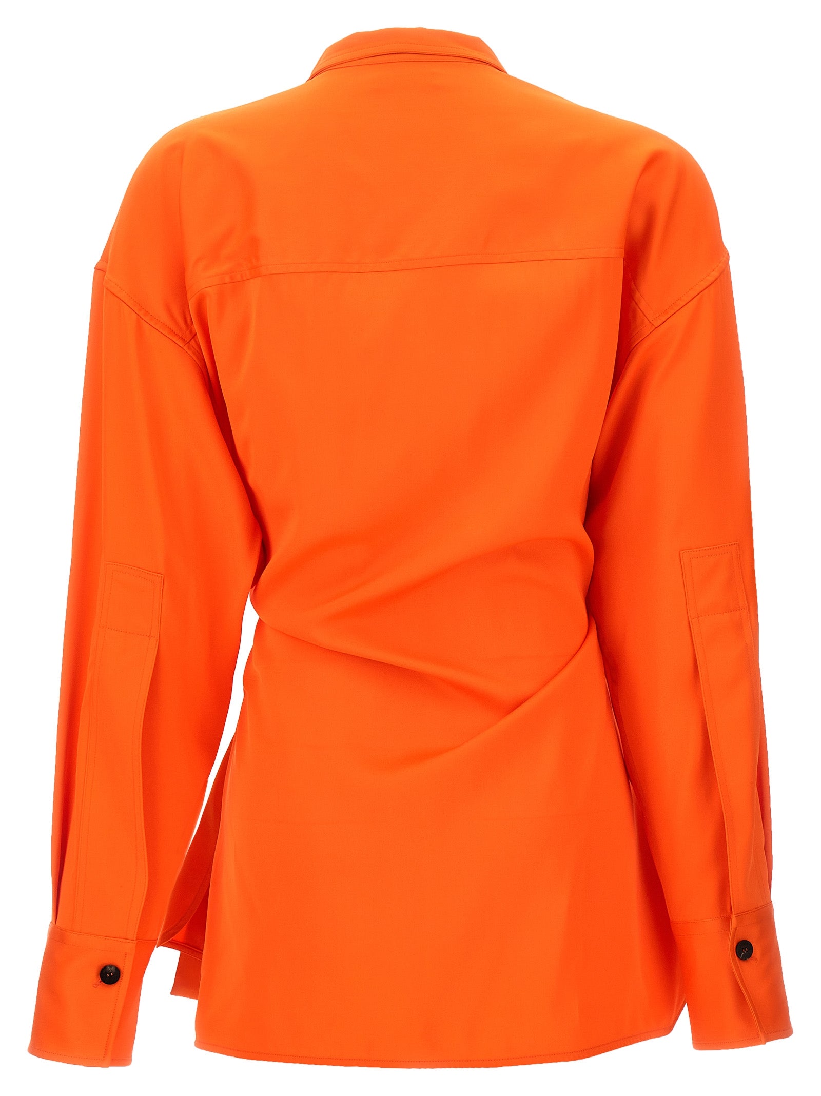 Orange Viscose Blouse