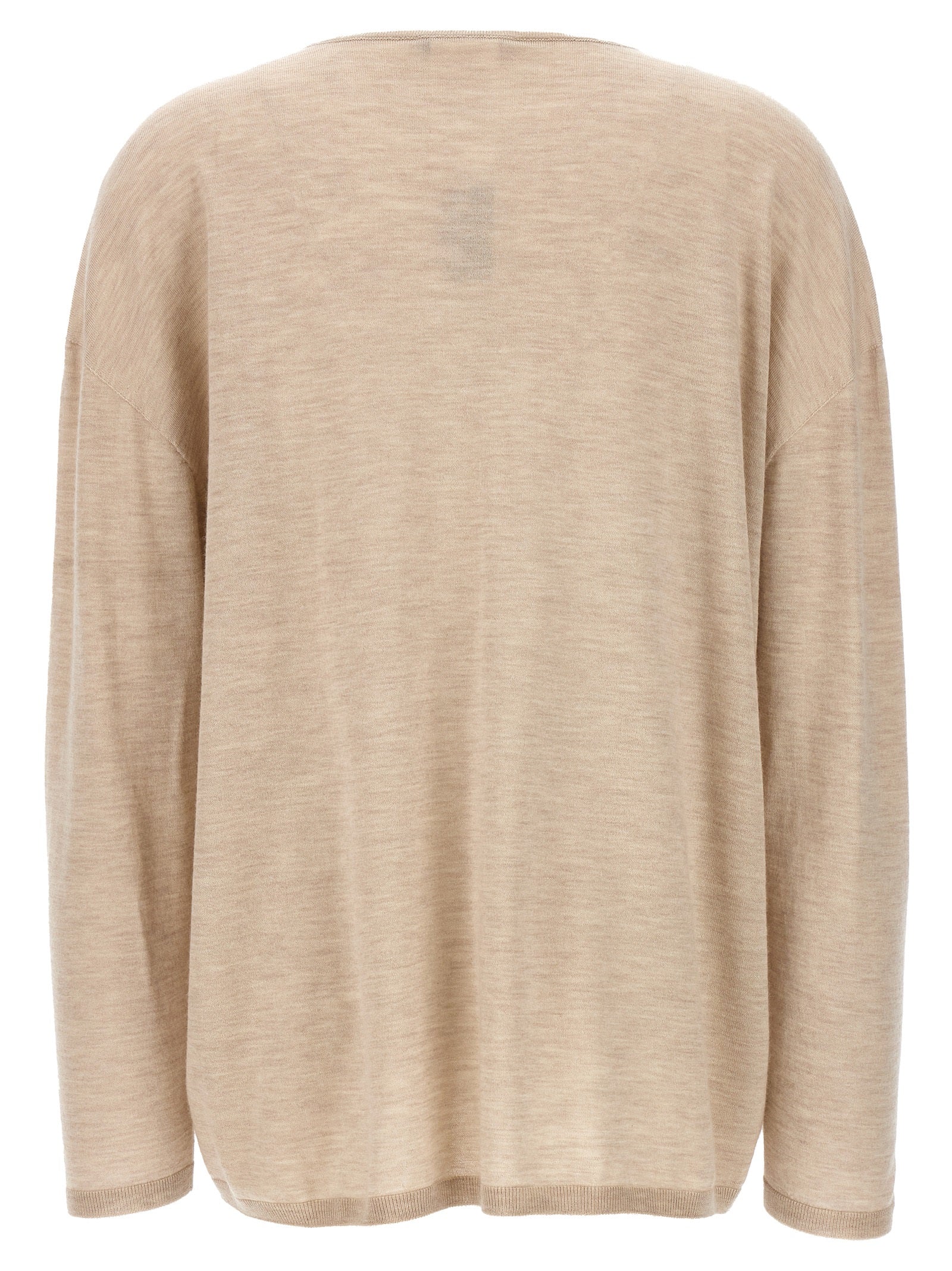 Beige Cashmere Cardigan