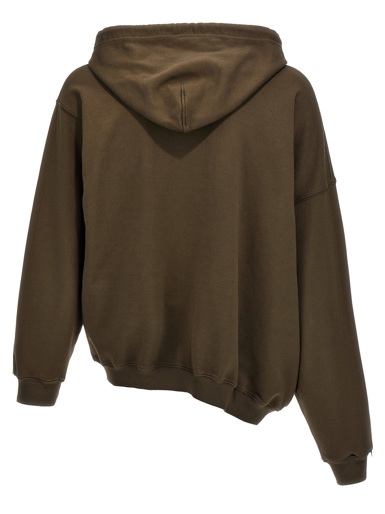 Brown Cotton Sweatshirt