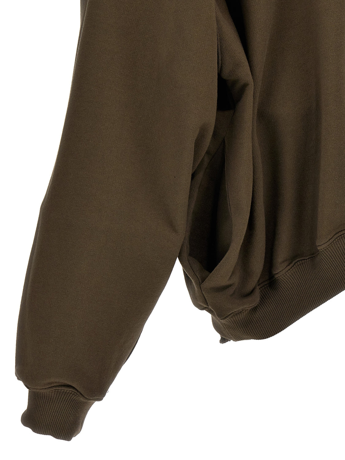 Brown Cotton Sweatshirt