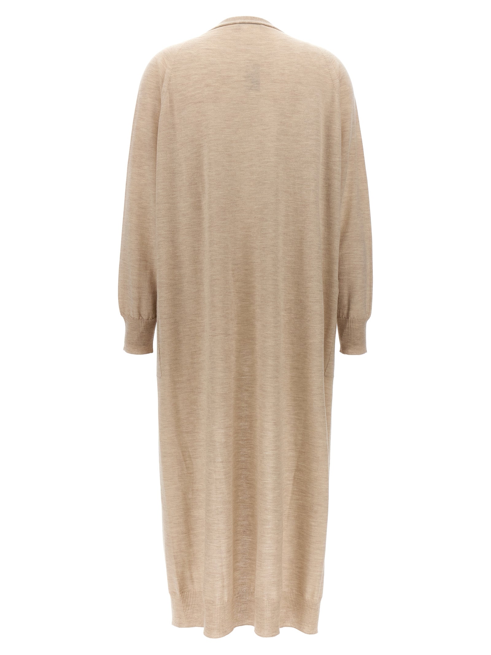 Beige Cashmere Cardigan
