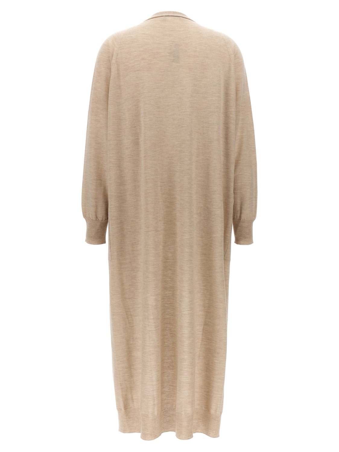 Beige Cashmere Cardigan
