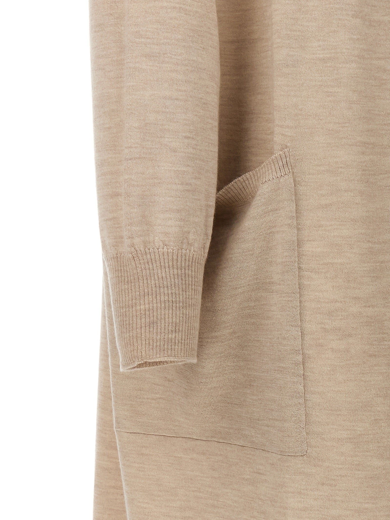 Beige Cashmere Cardigan