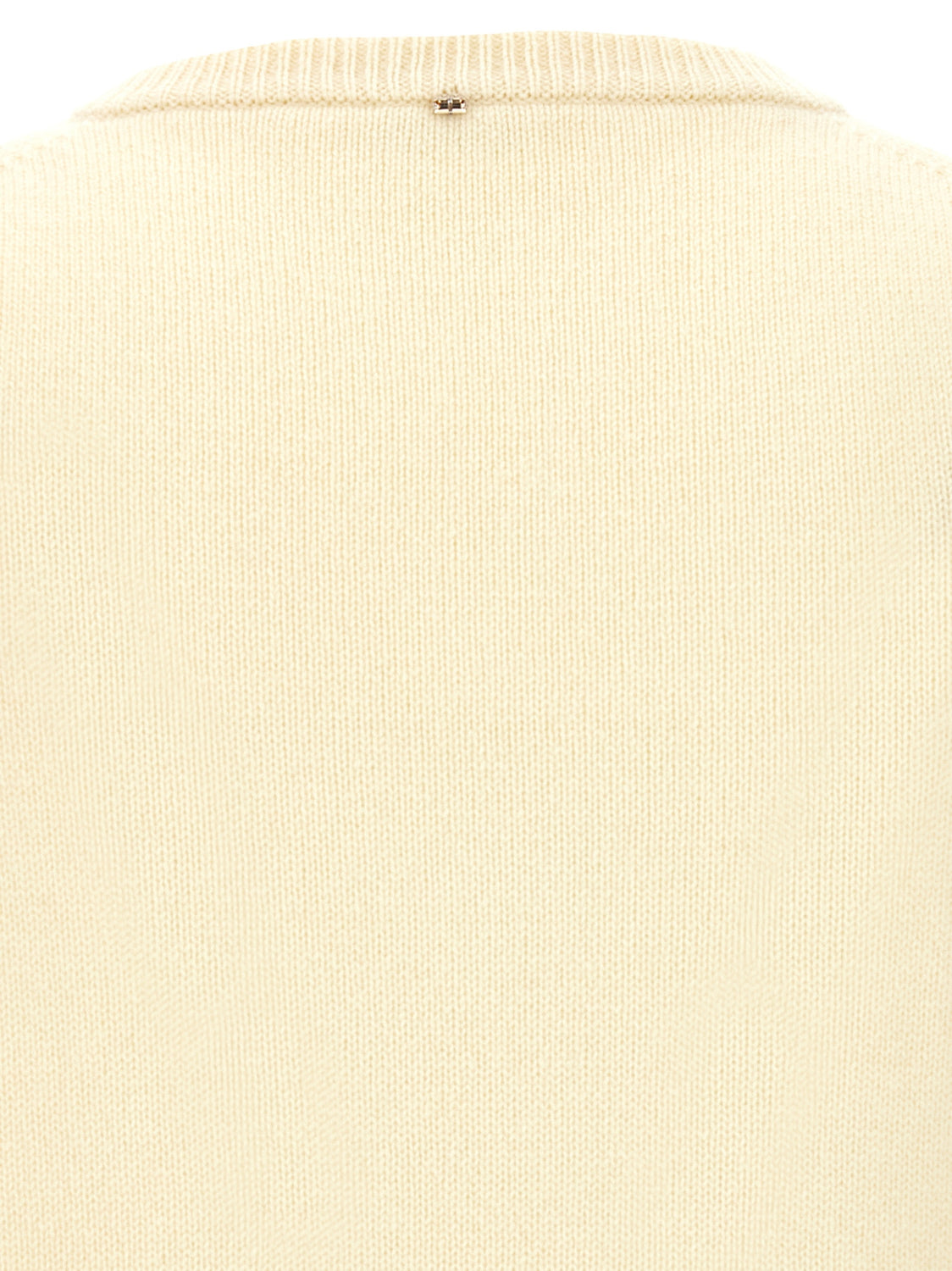 Bicolor Wool Sleeveless Jacket