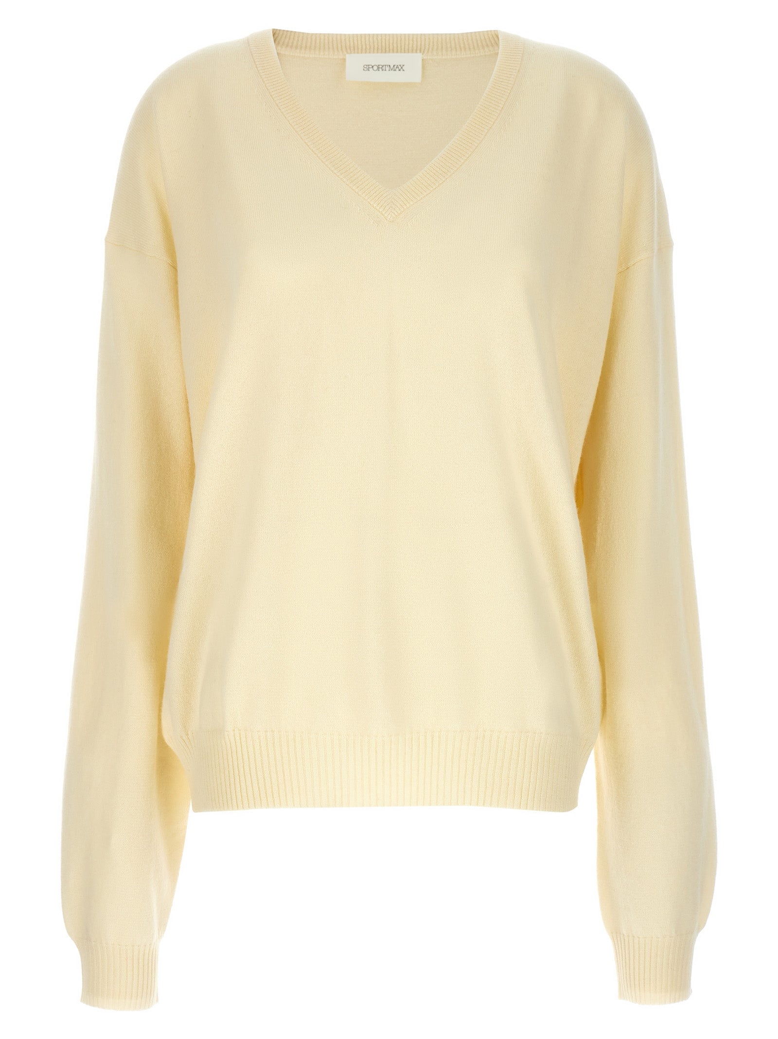 Bicolor Wool Cardigan