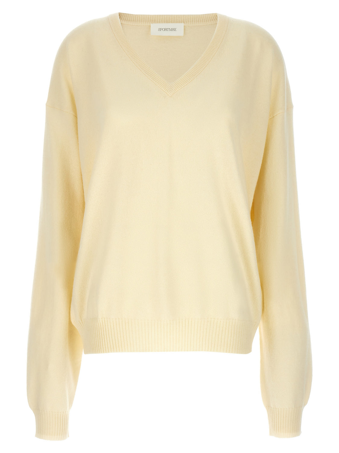 Bicolor Wool Cardigan