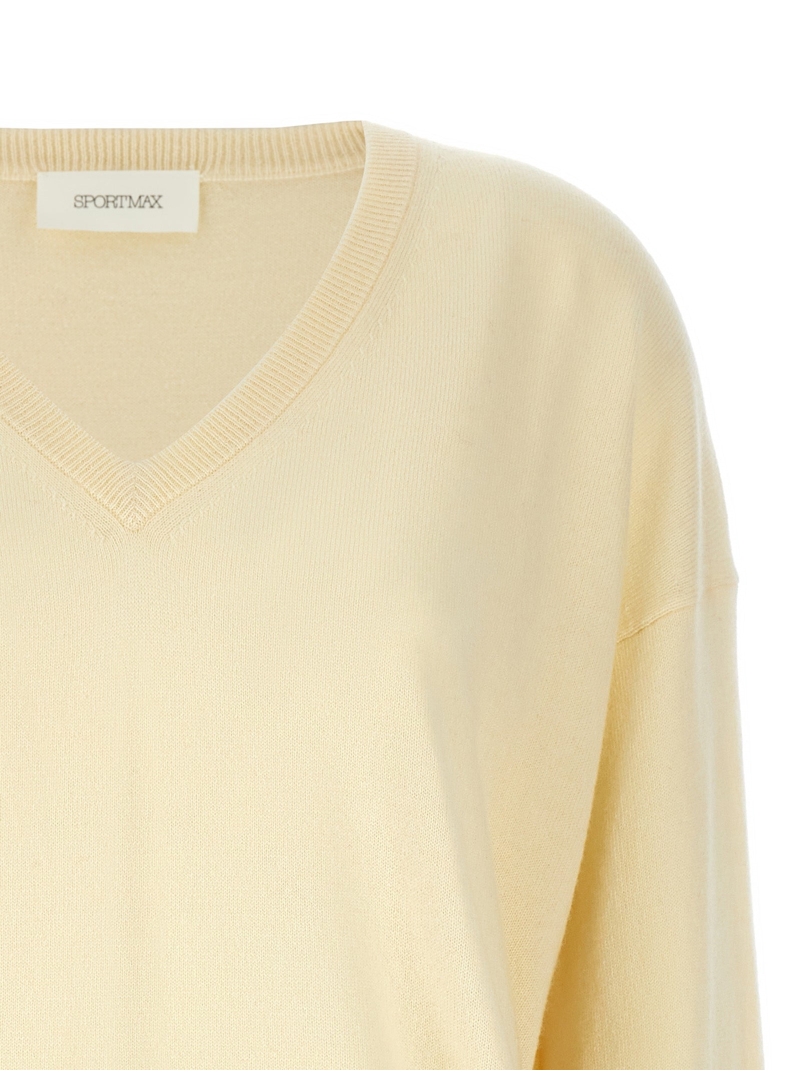 Bicolor Wool Cardigan