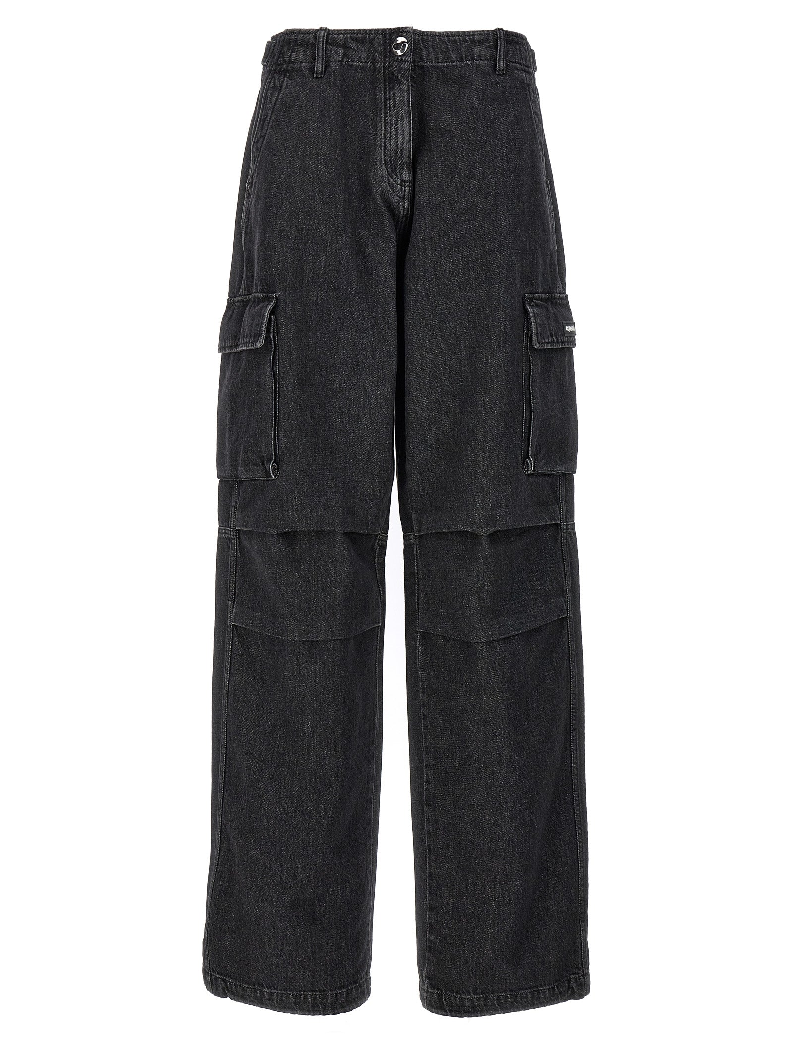 Black Cotton Jeans Denim