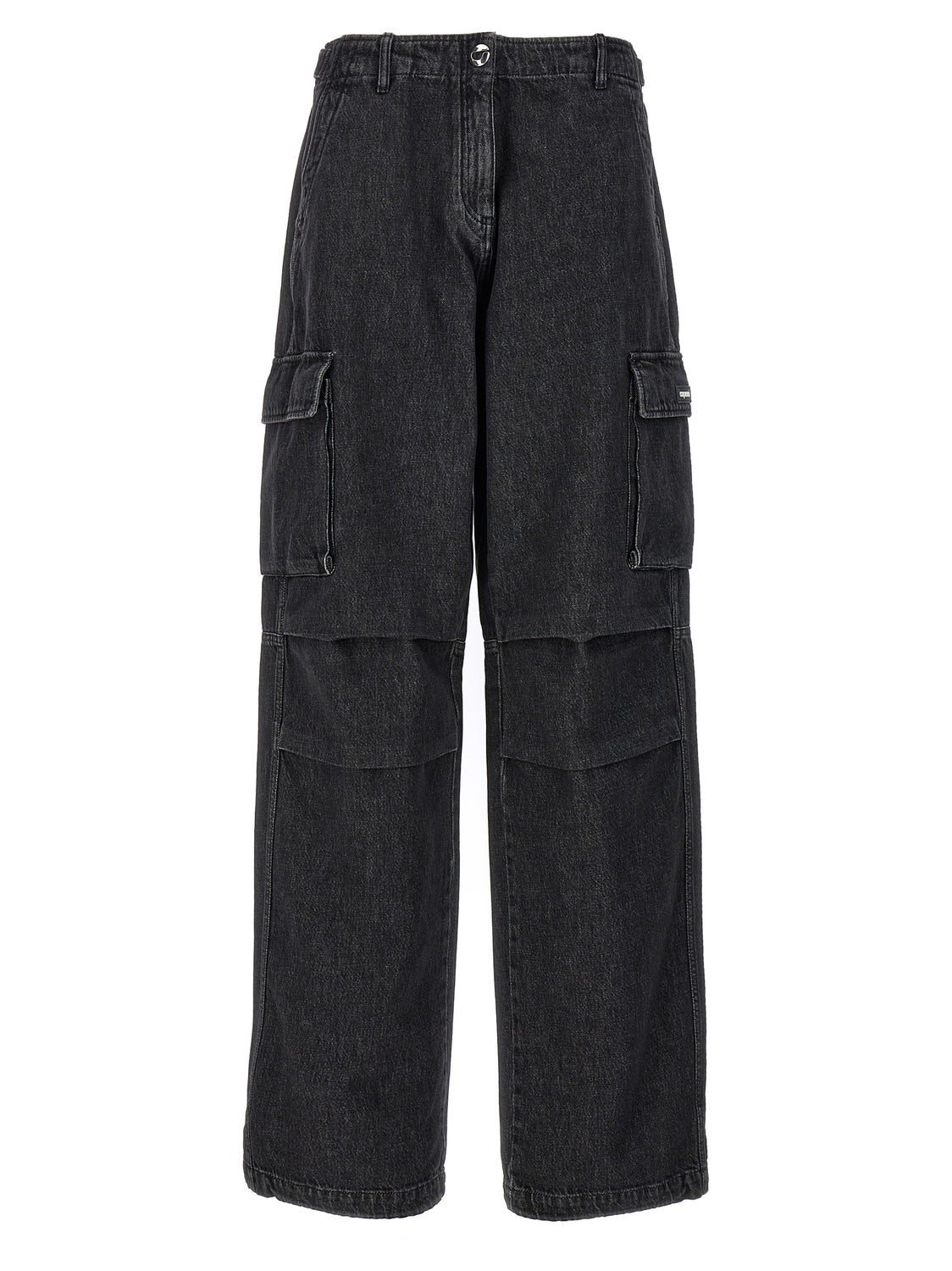 Black Cotton Jeans Denim