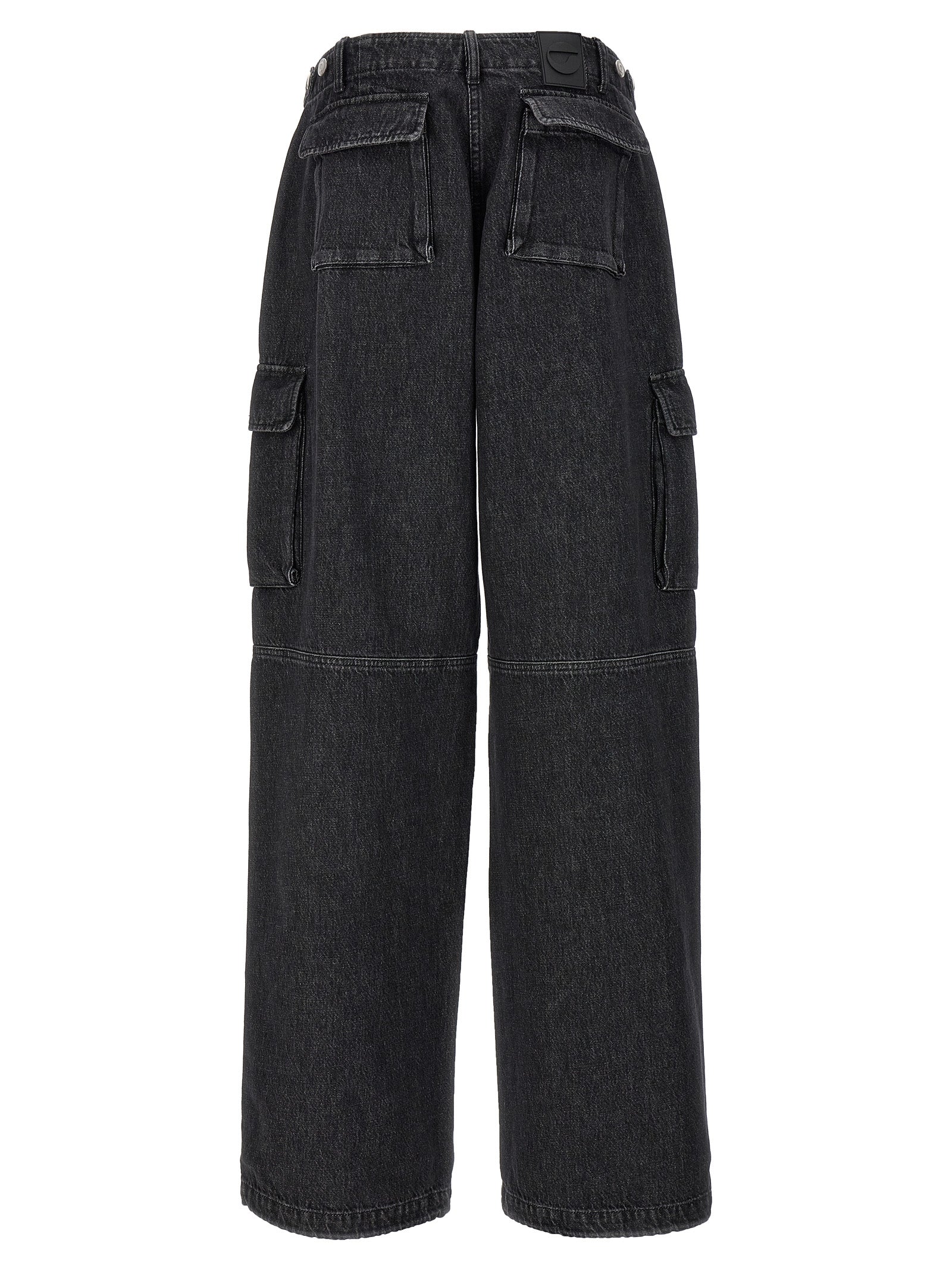 Black Cotton Jeans Denim