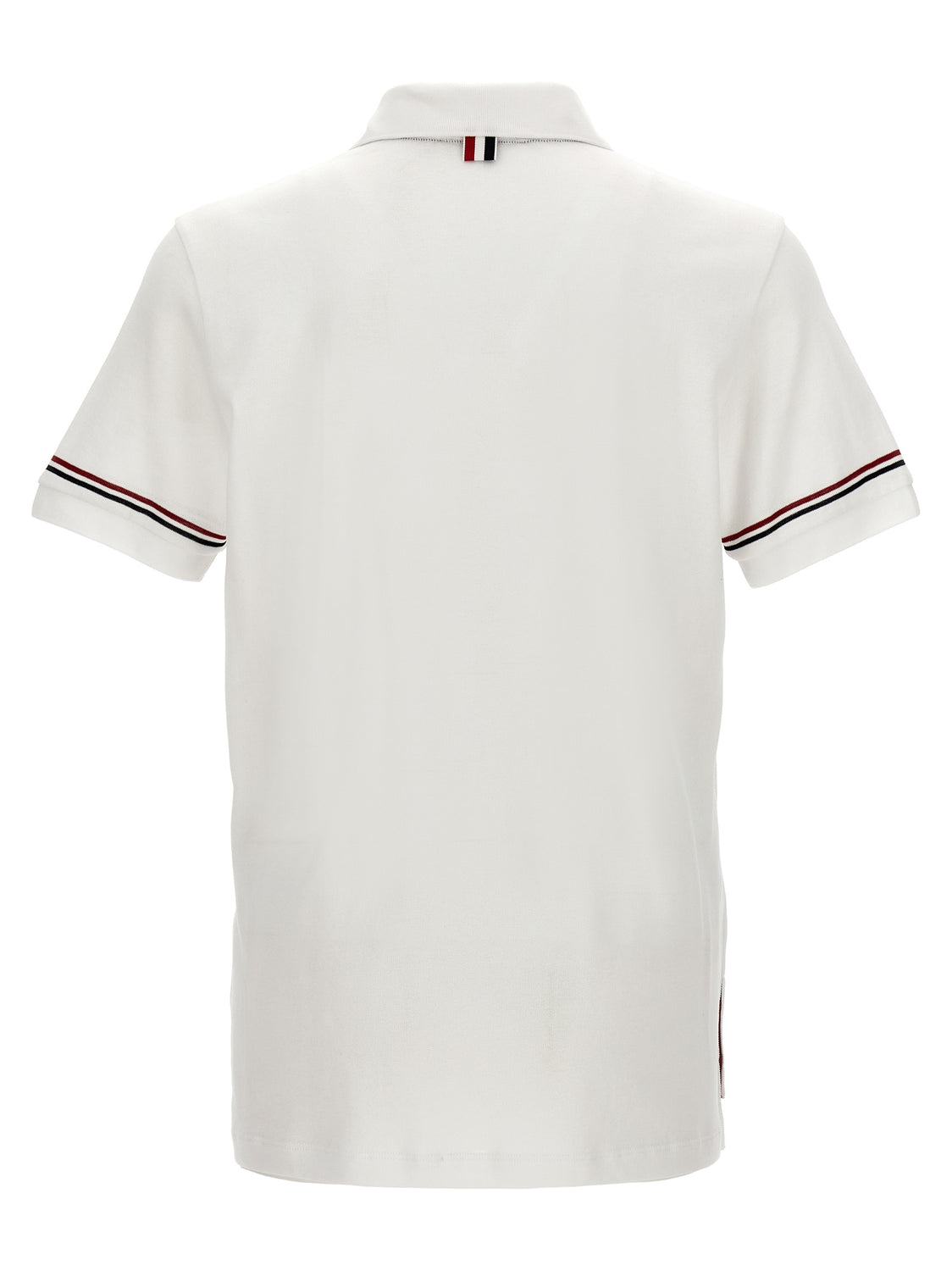 White Cotton Polo Shirt
