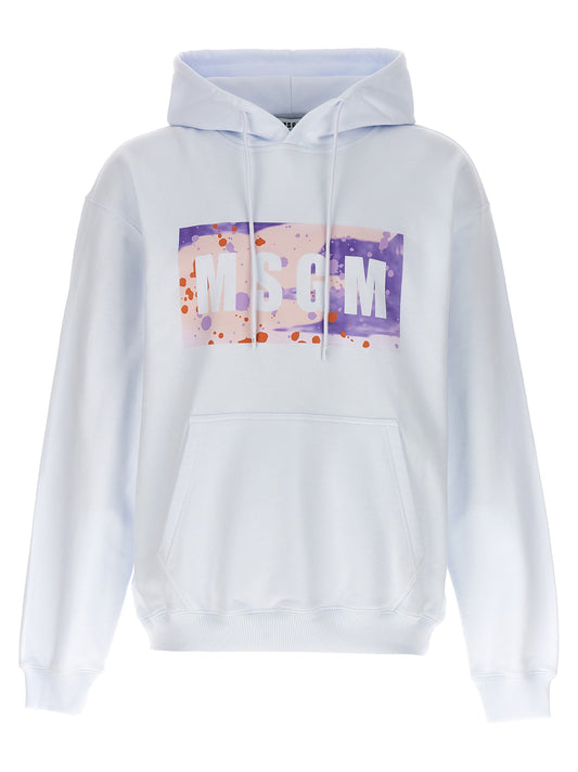 White Cotton Sweatshirt