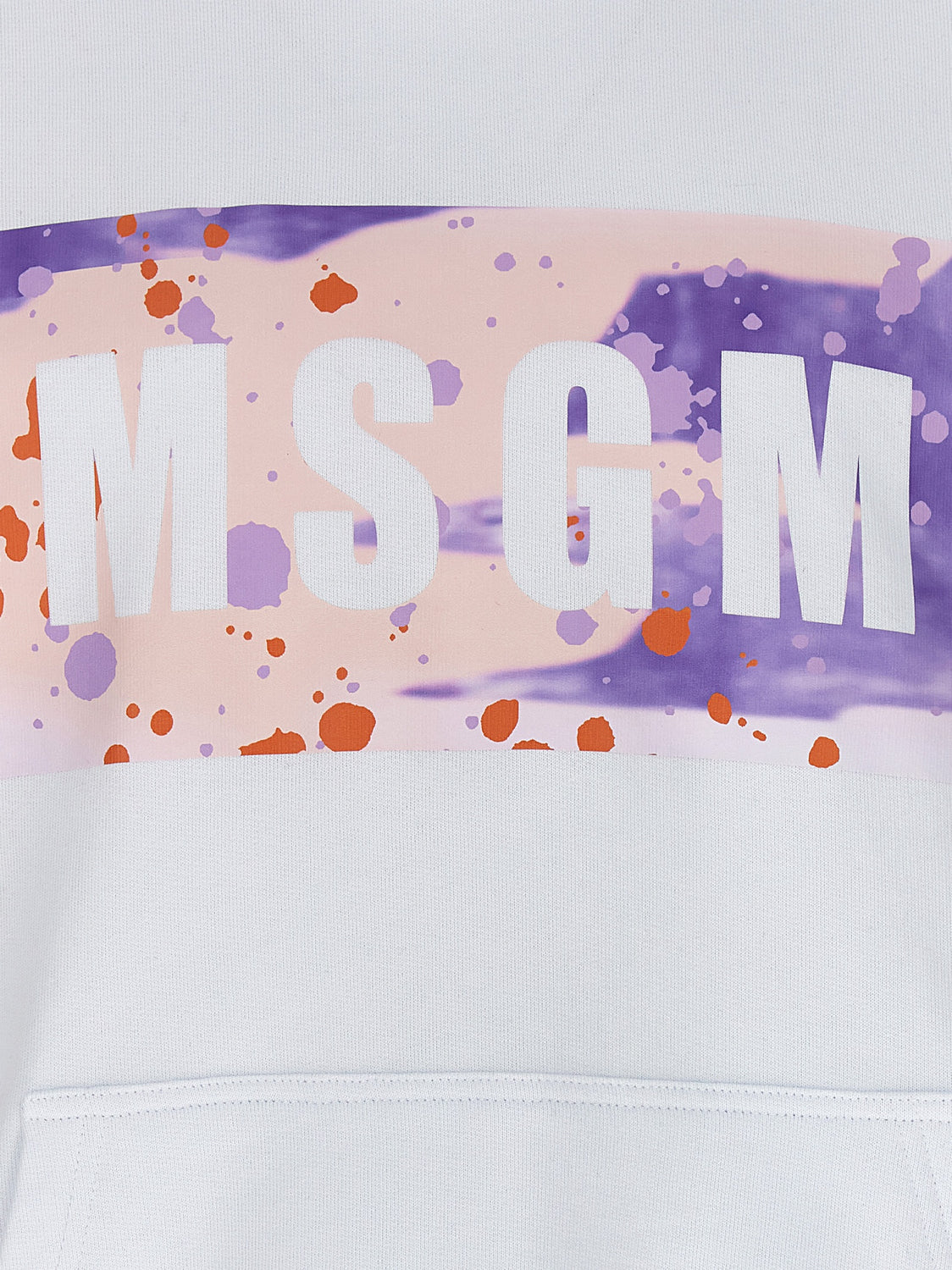 White Cotton Sweatshirt
