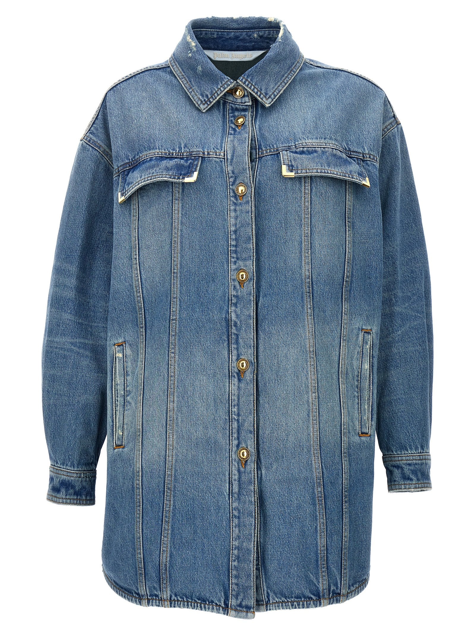 Blue Cotton Denim Jacket