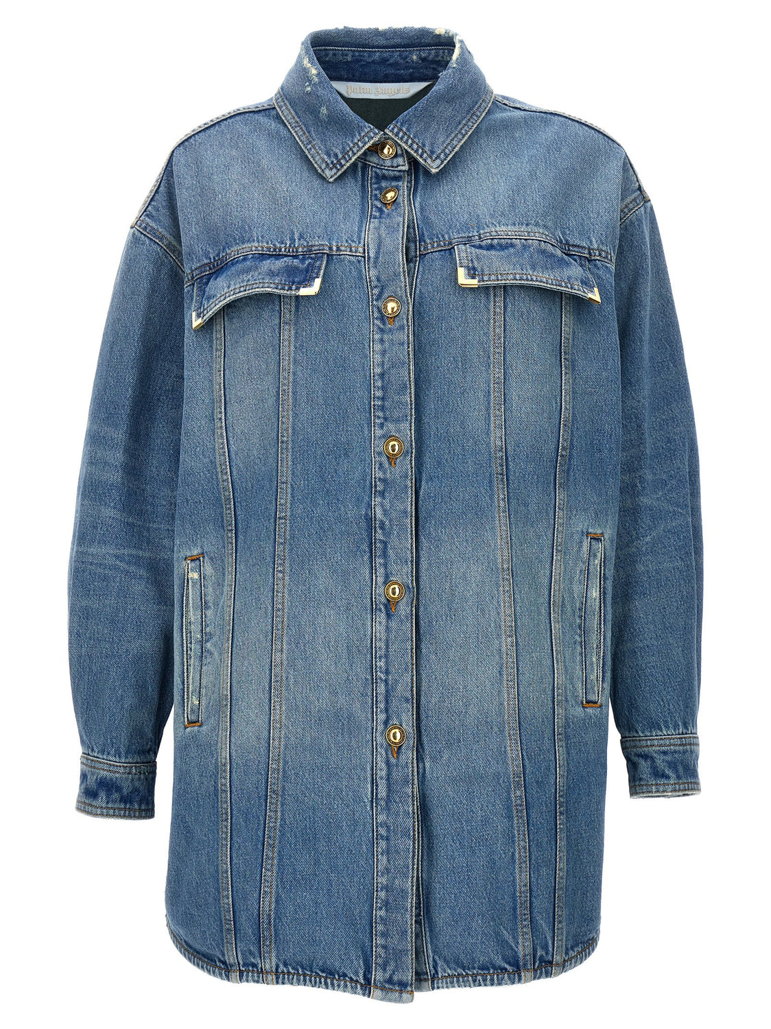 Blue Cotton Denim Jacket