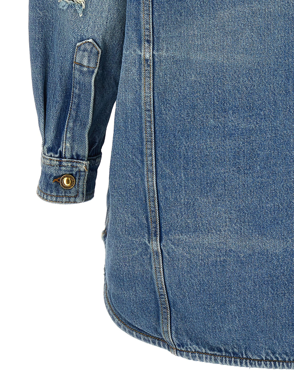 Blue Cotton Denim Jacket