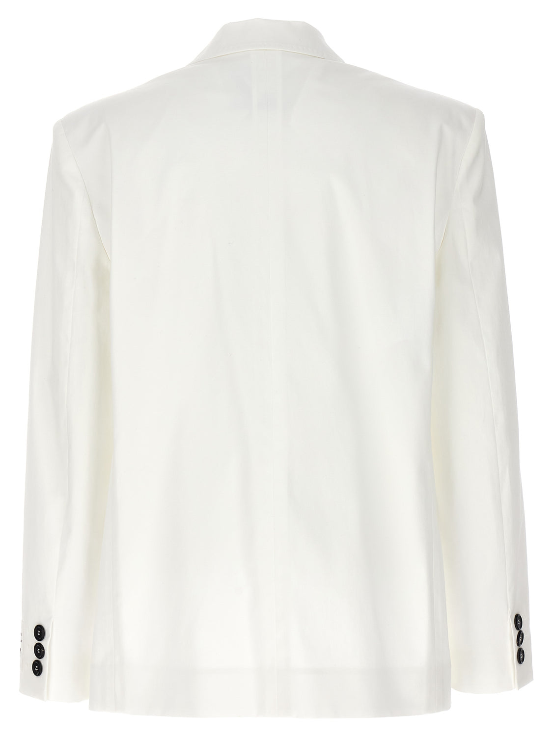 White Cotton Blazer
