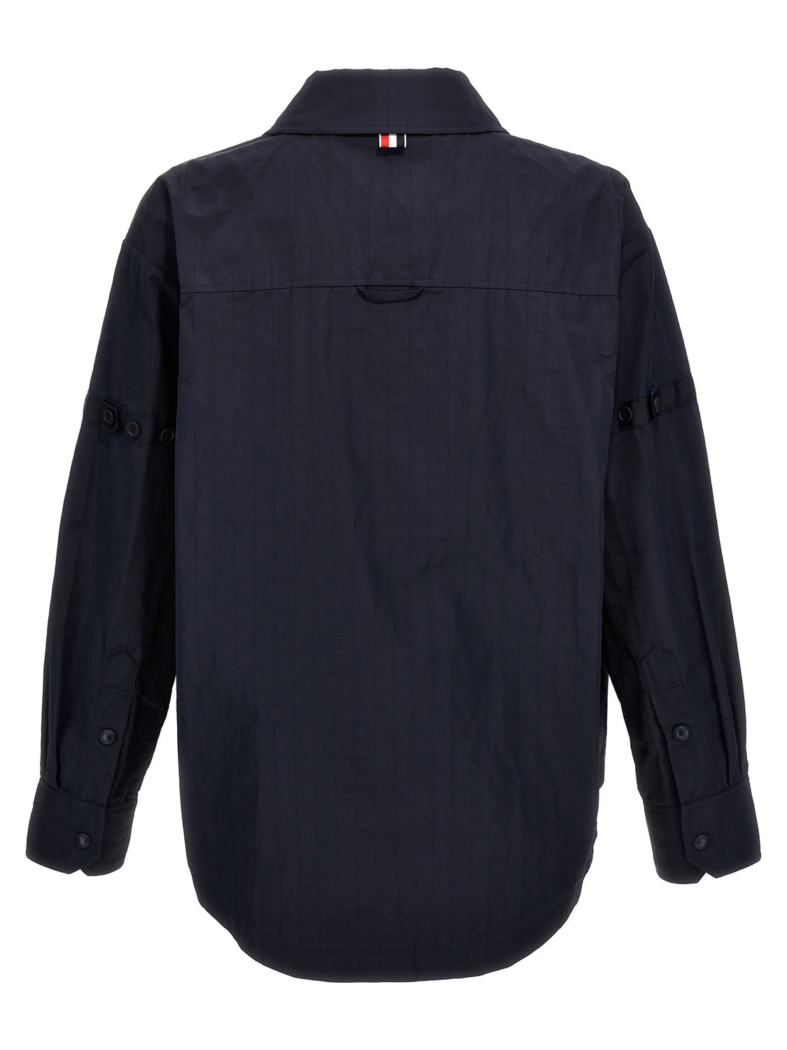 Blue Polyamide Blouse