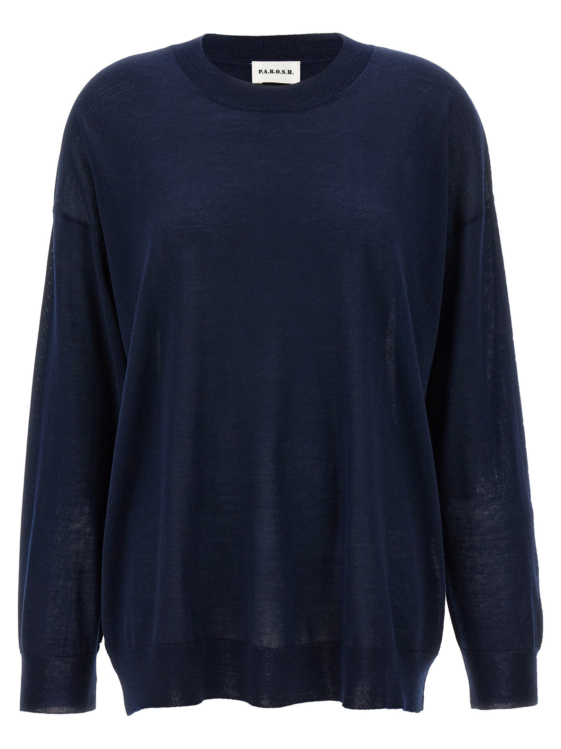Blue Wool Cardigan