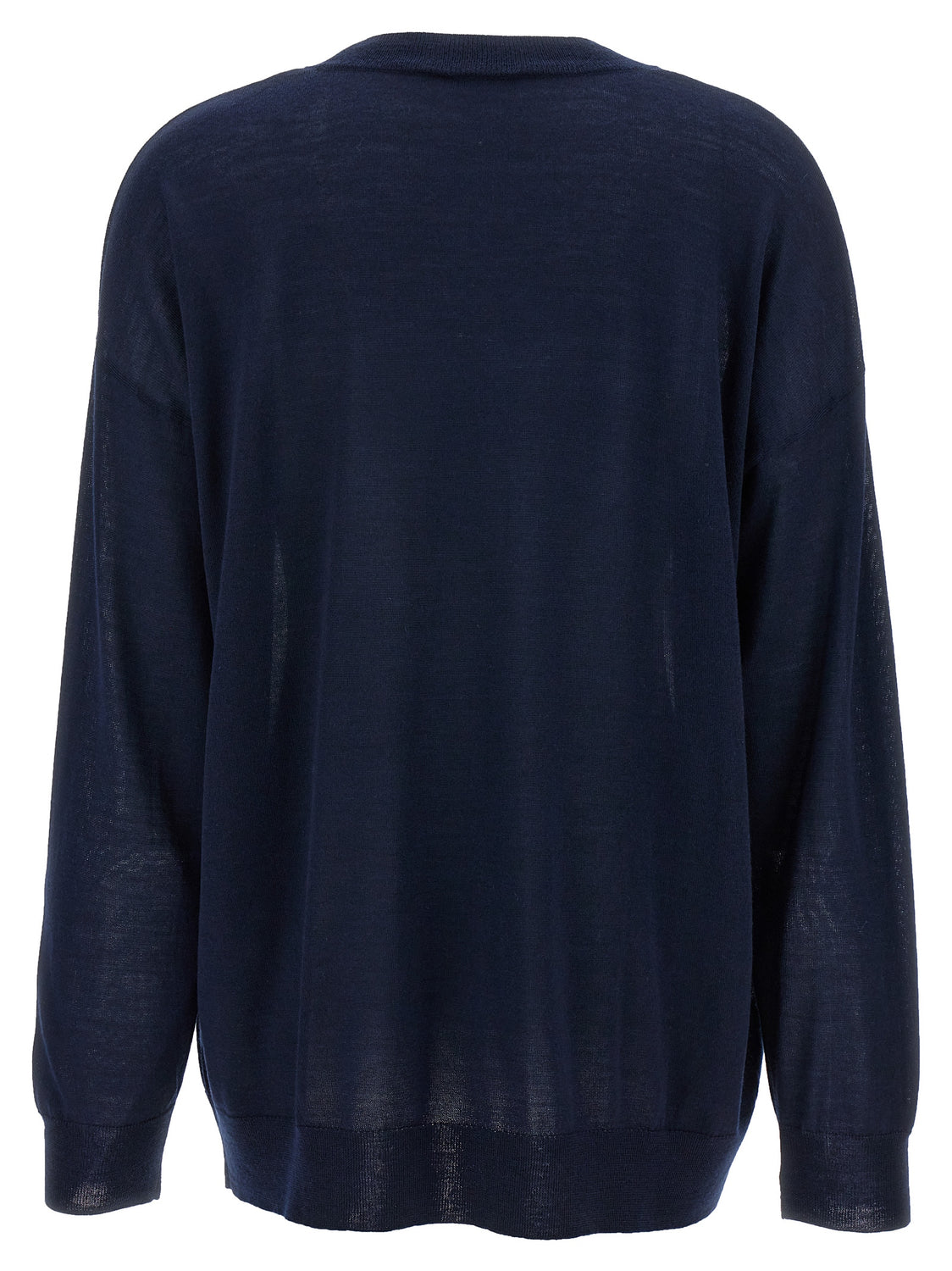 Blue Wool Cardigan