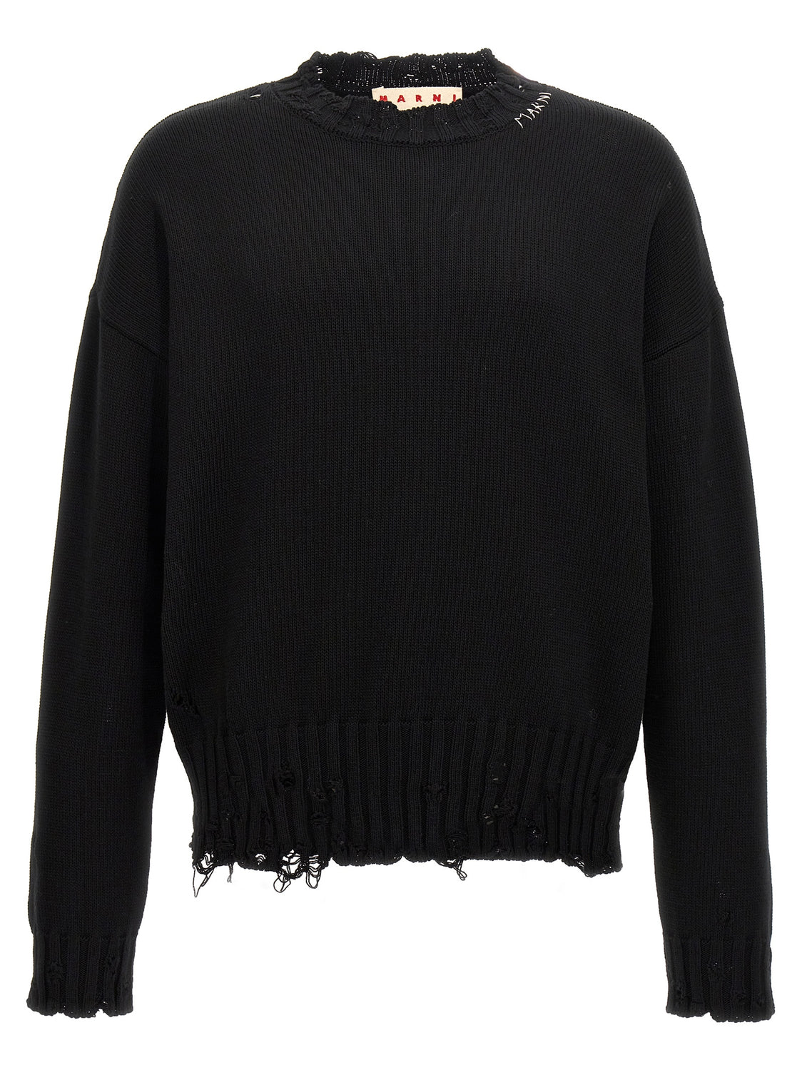 Black Cotton Cardigan