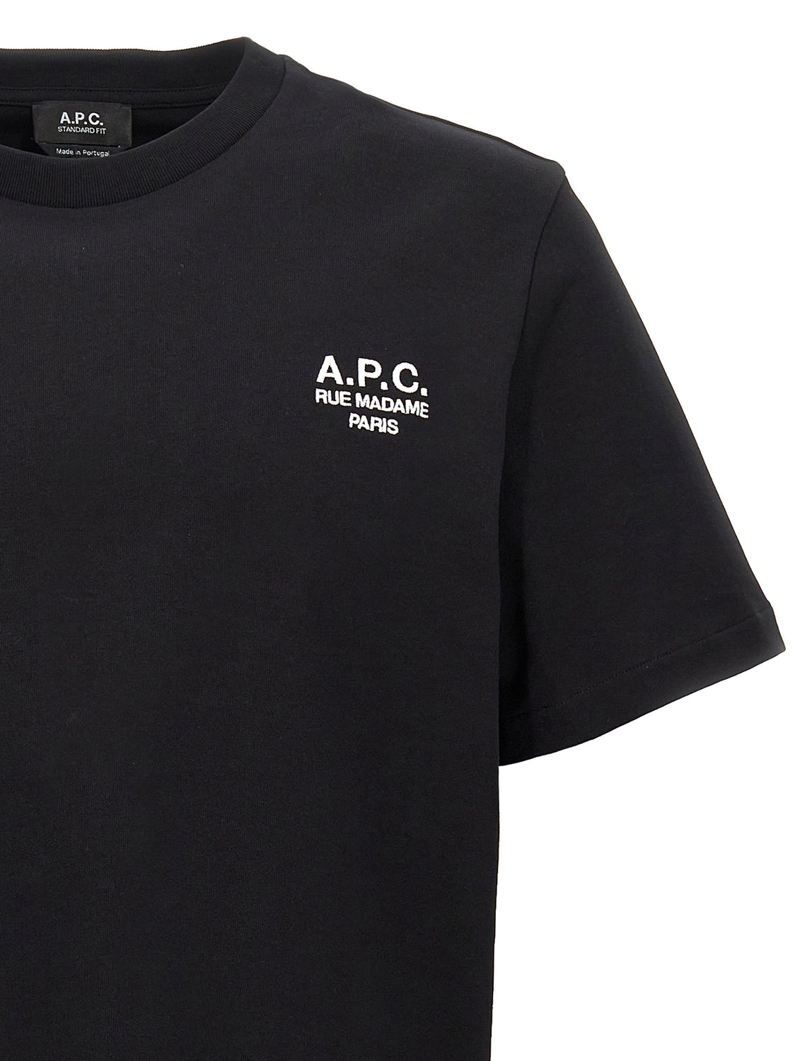 Black Cotton T-Shirt