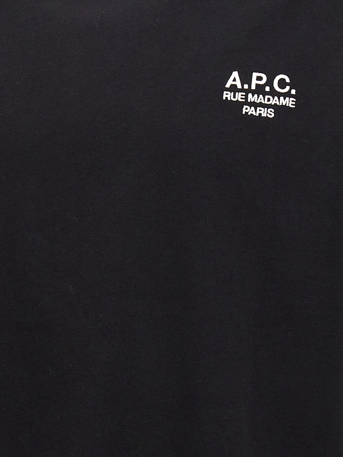 Black Cotton T-Shirt