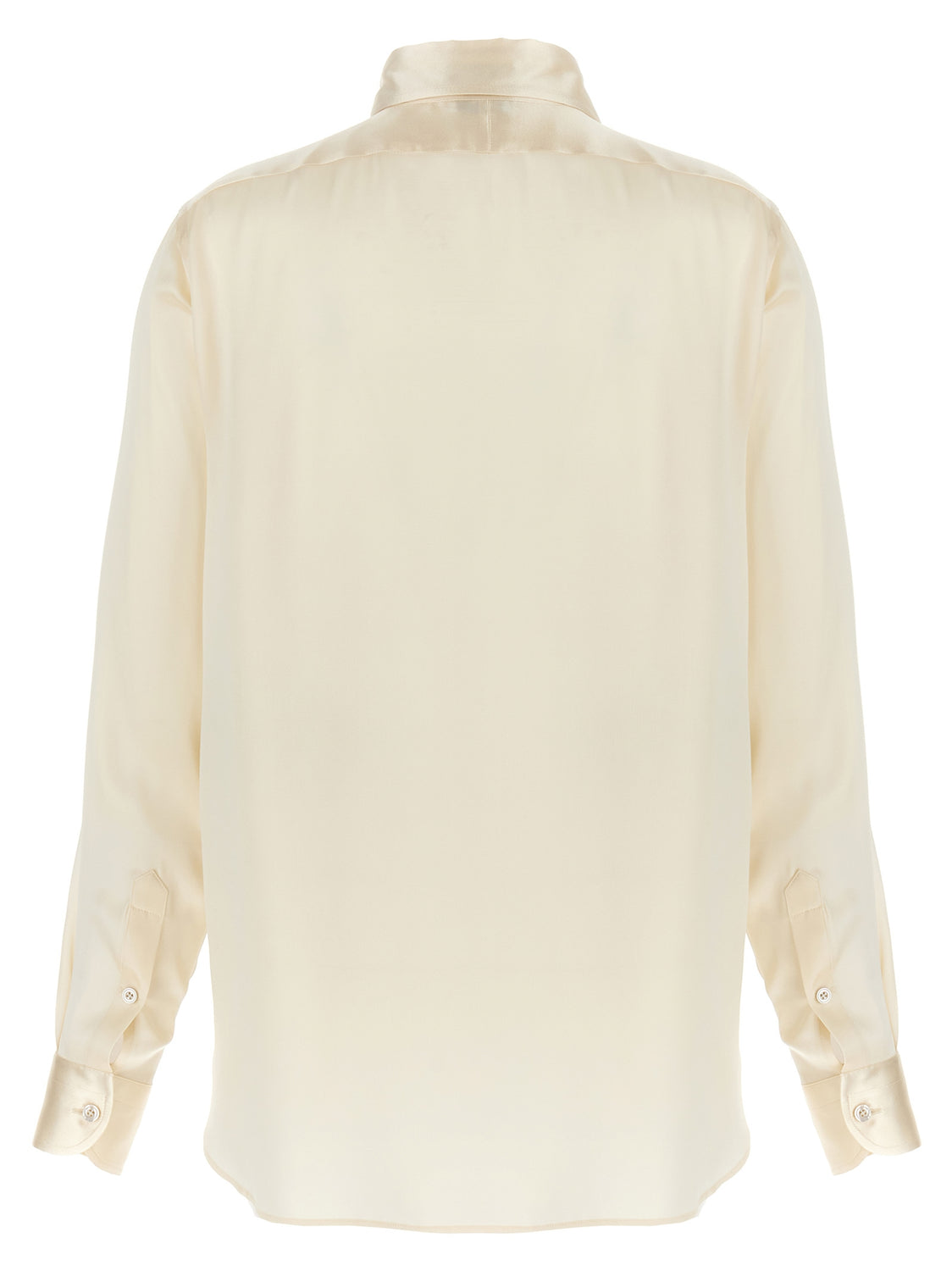 White Silk Blouse
