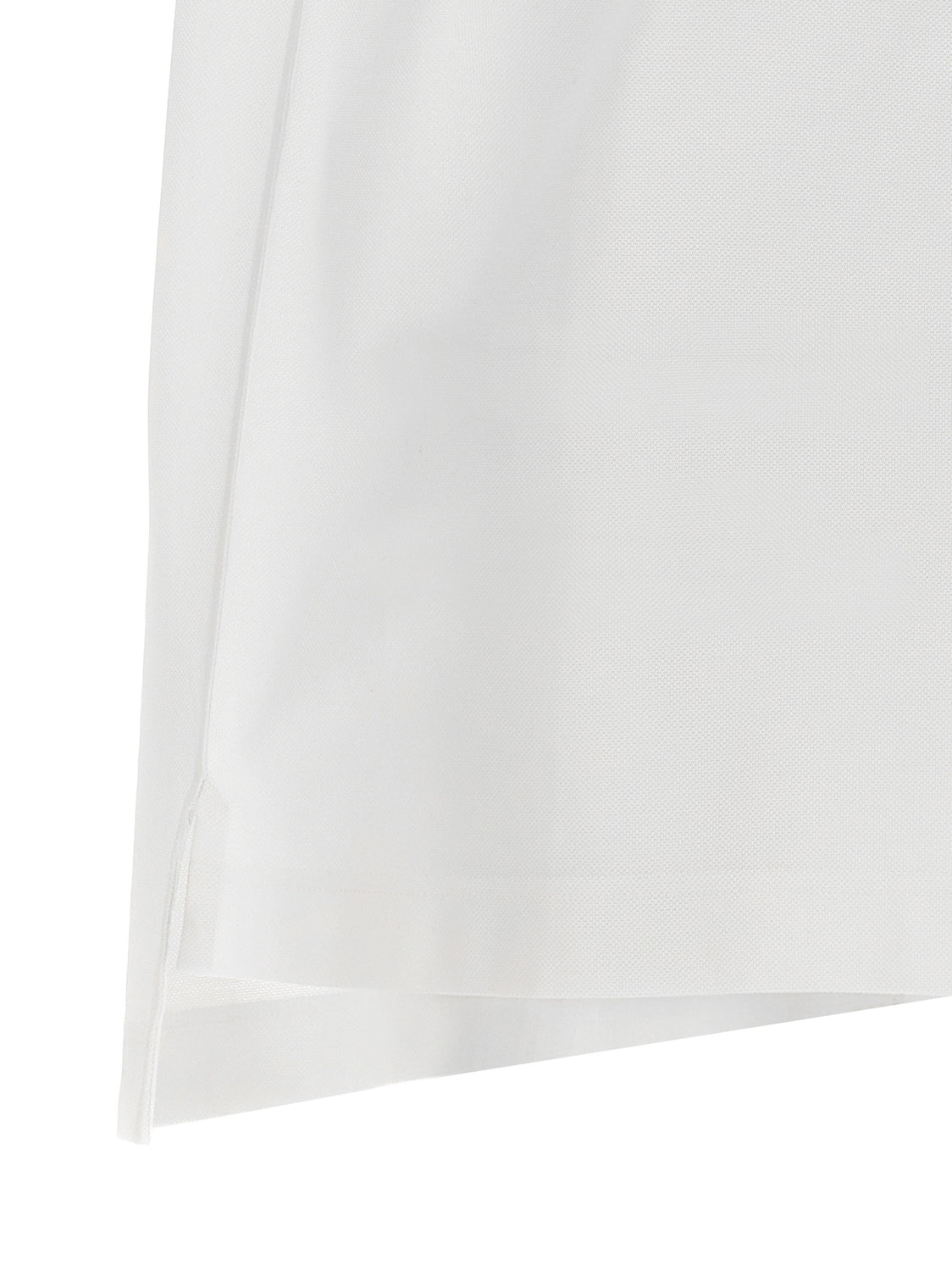 White Cotton Polo Shirt