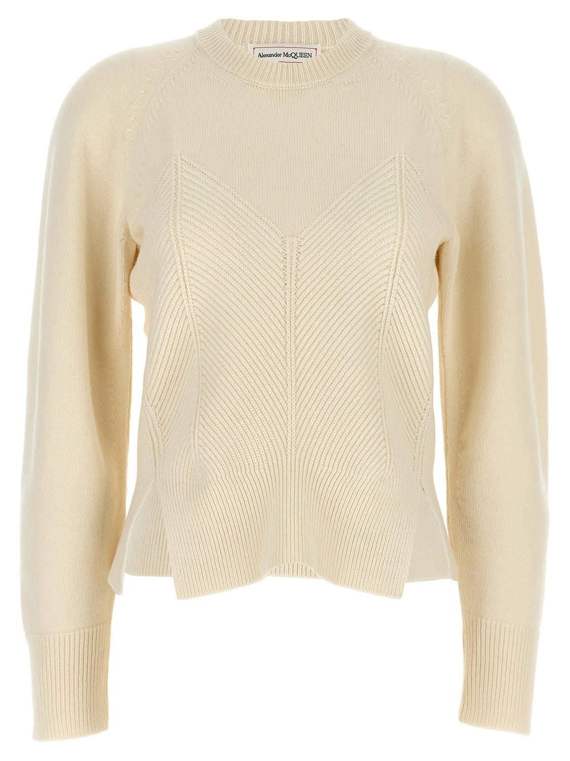 White Wool Cardigan