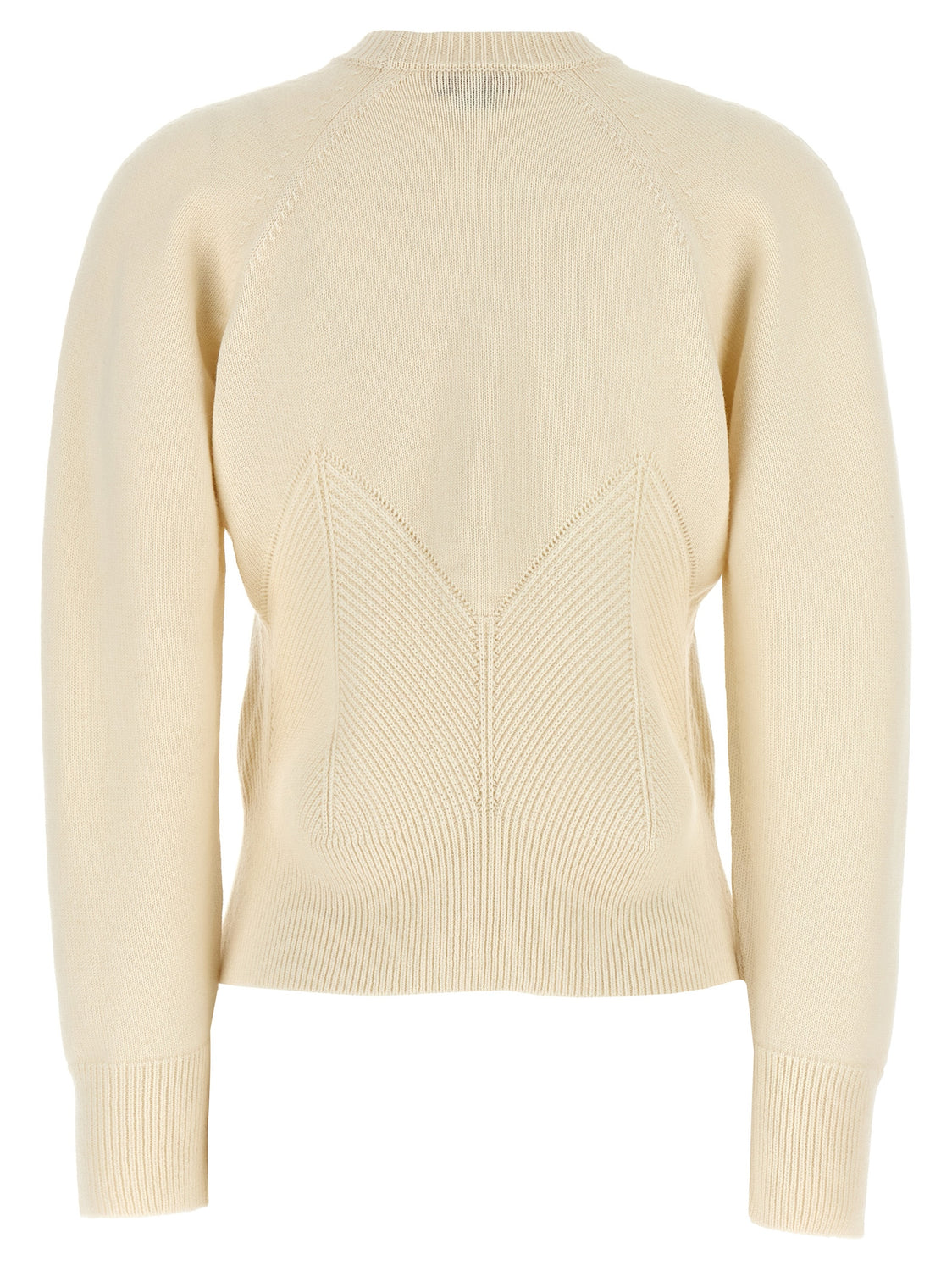 White Wool Cardigan