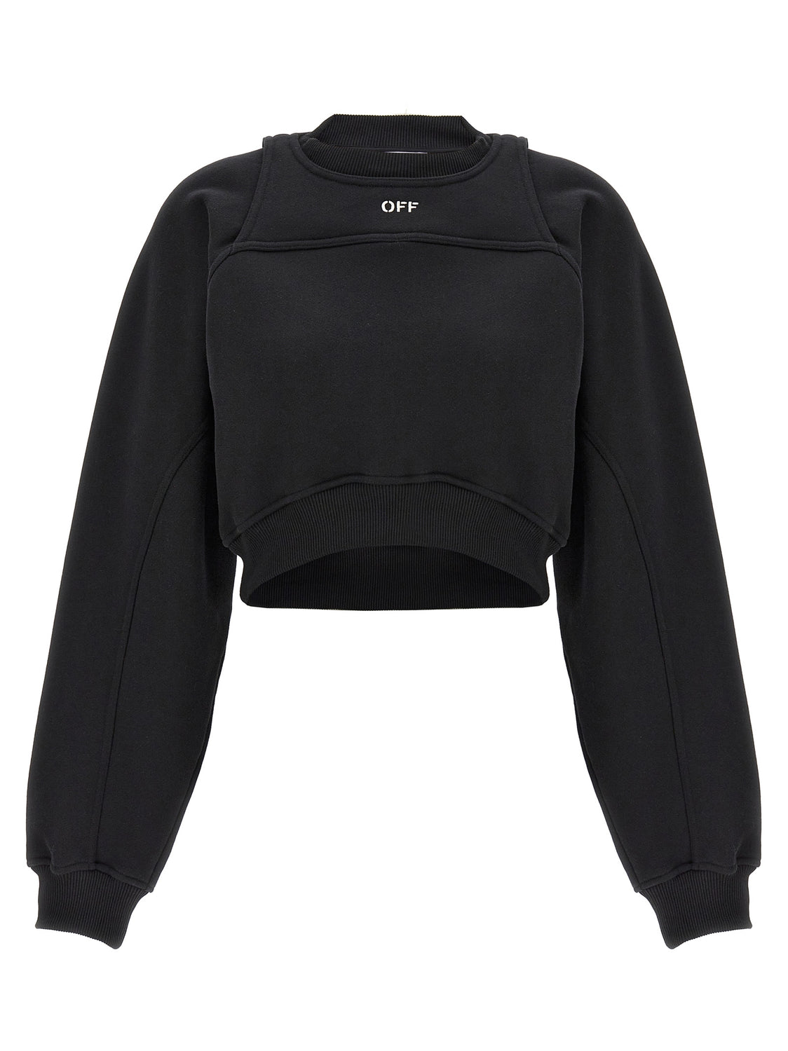Bicolor Cotton Sweatshirt