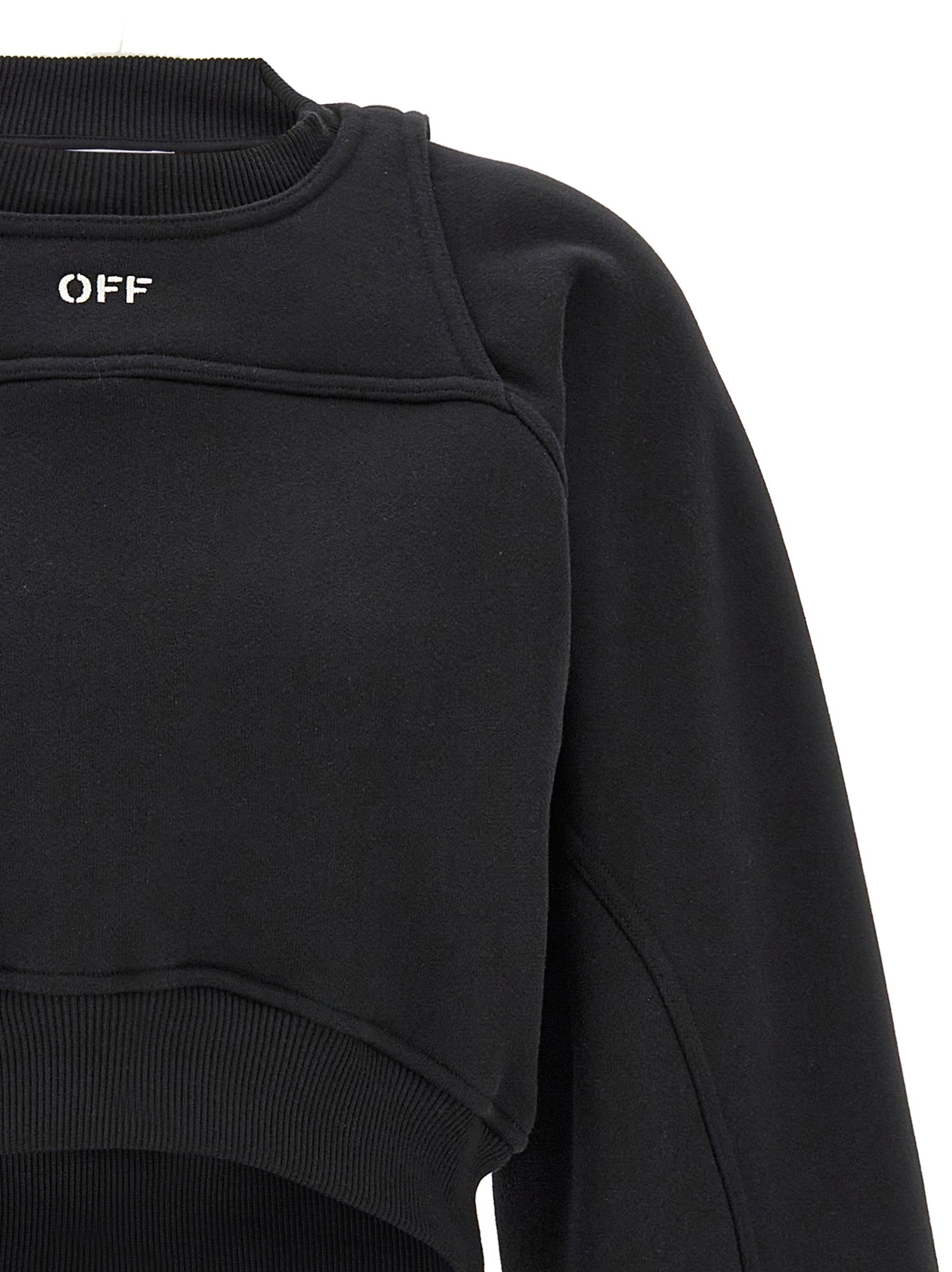 Bicolor Cotton Sweatshirt
