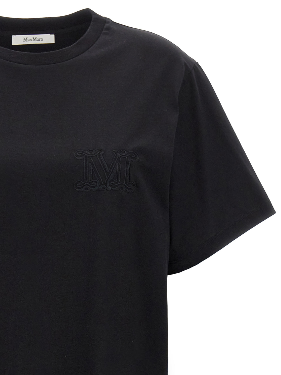 Black Cotton T-Shirt