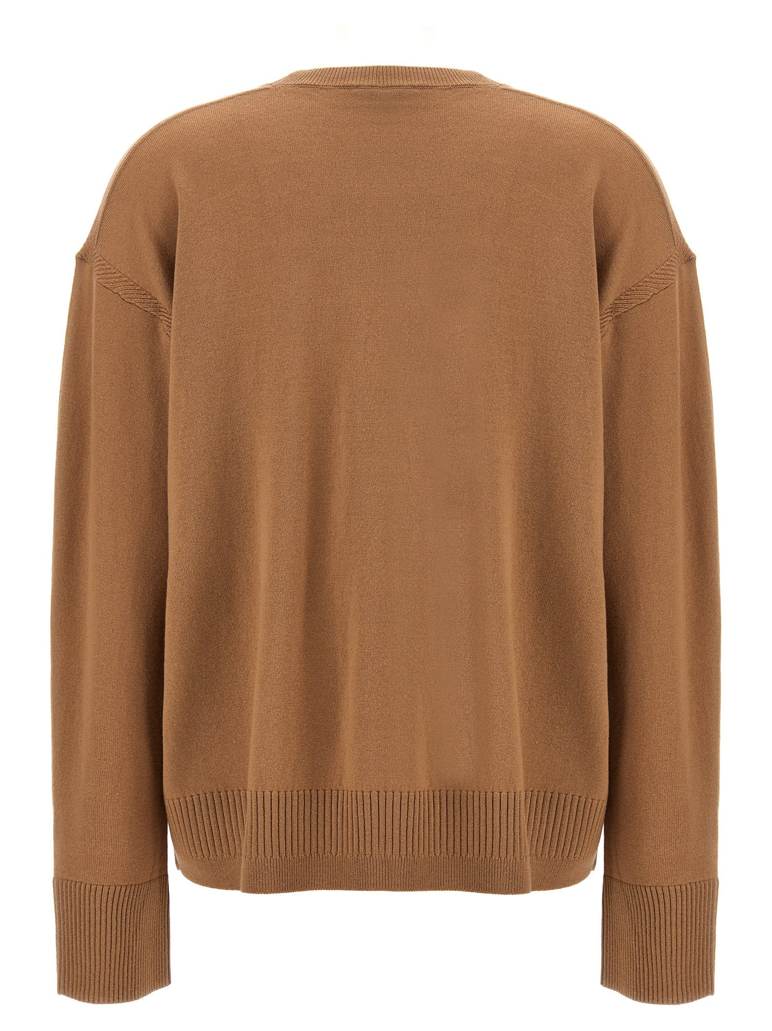 Beige Wool Cardigan