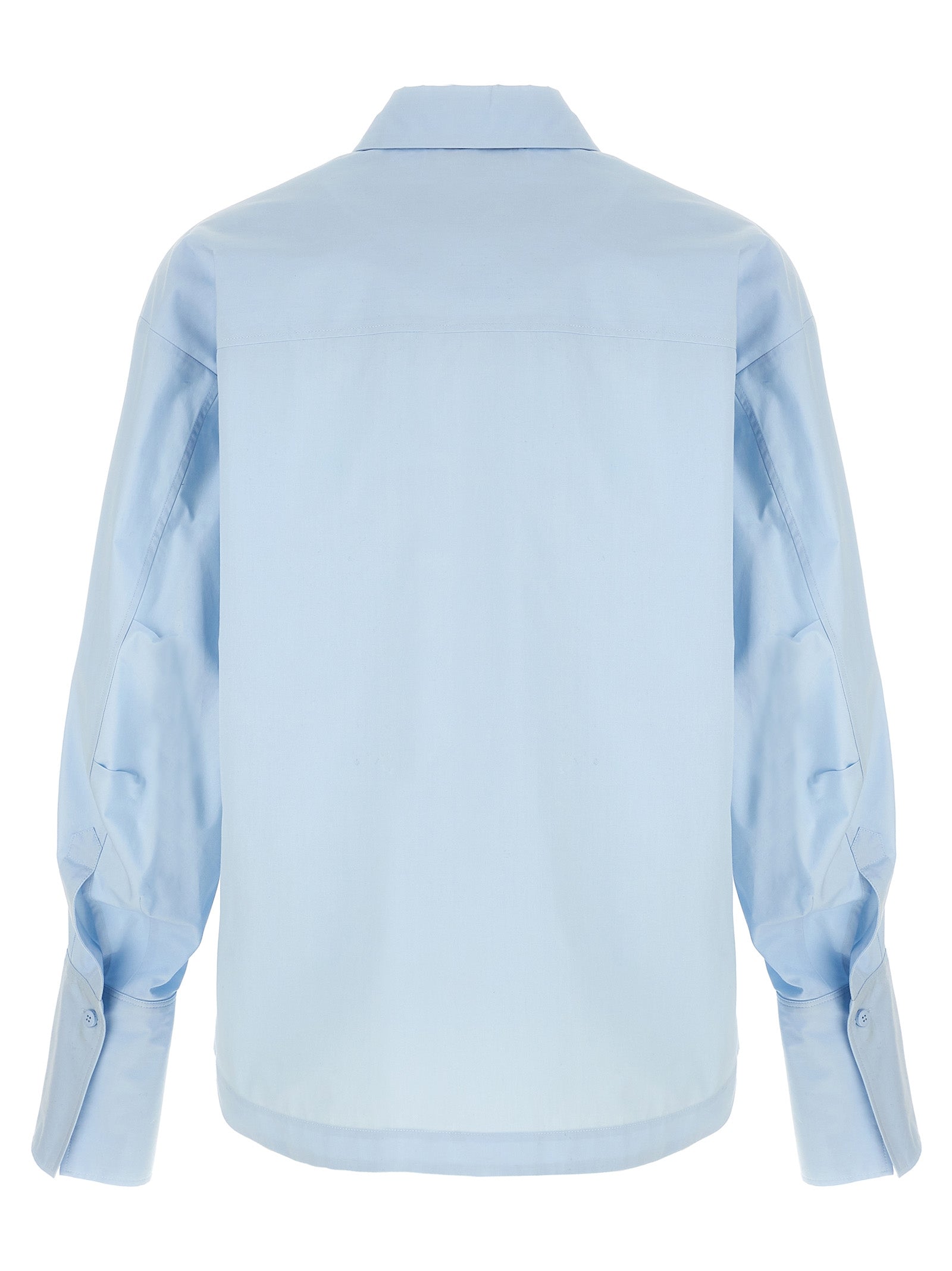 Blue Cotton Blouse